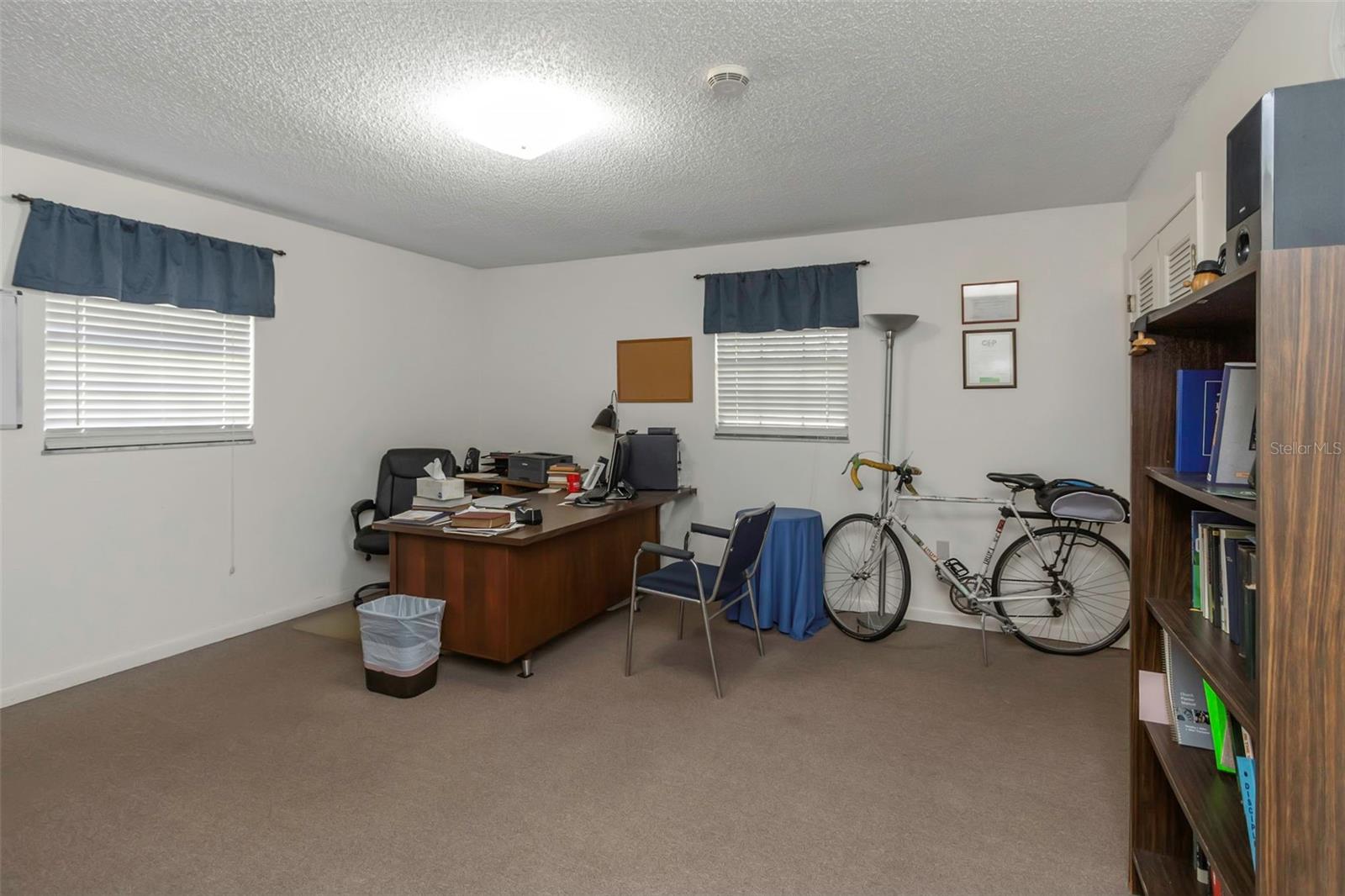 Bedroom 3 currently being used as an office