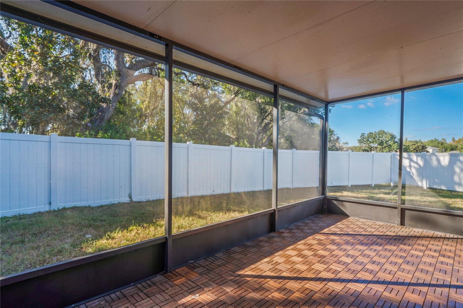 Covered Screened Lanai