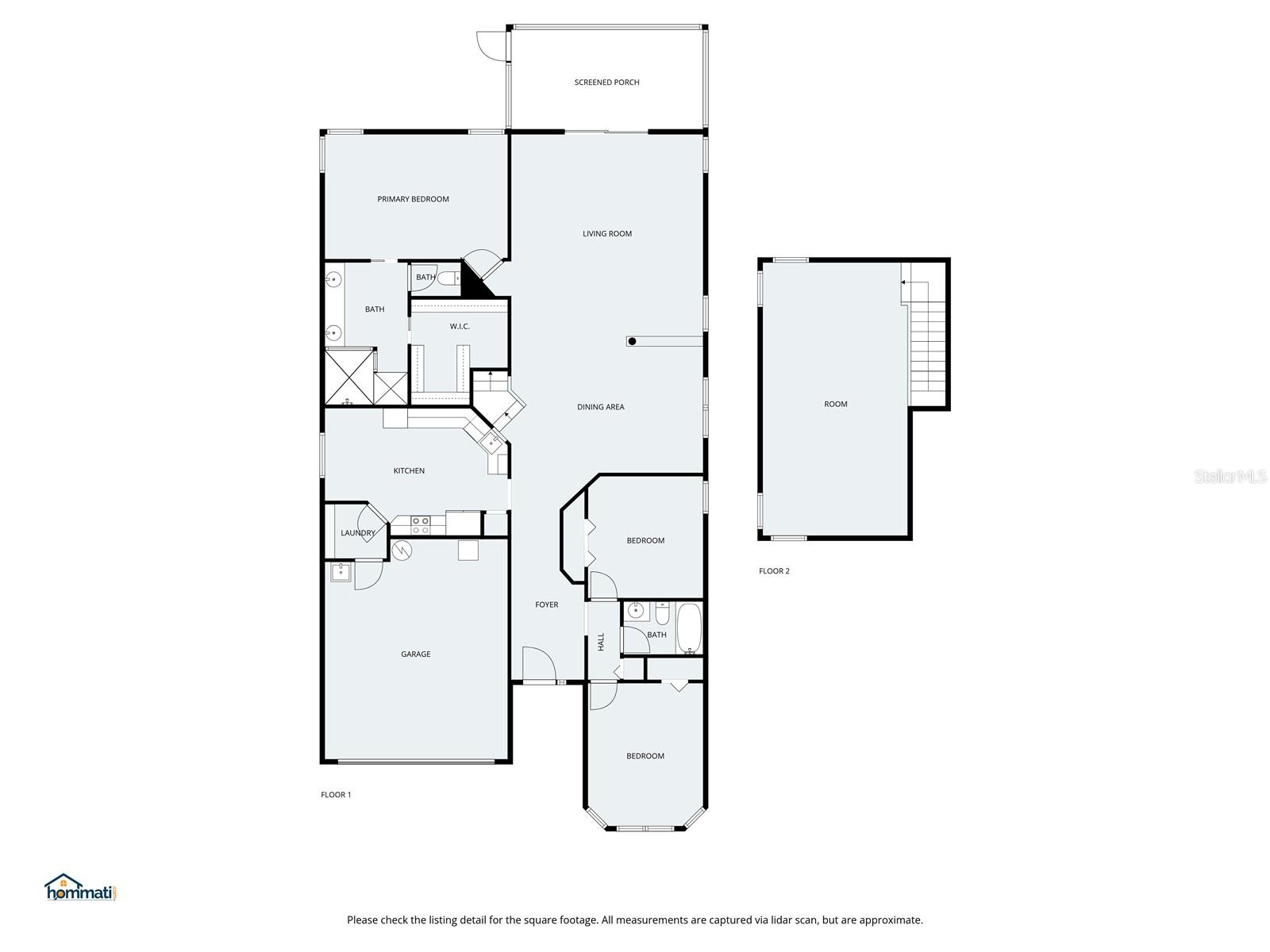 1st & 2nd Floor- Combined