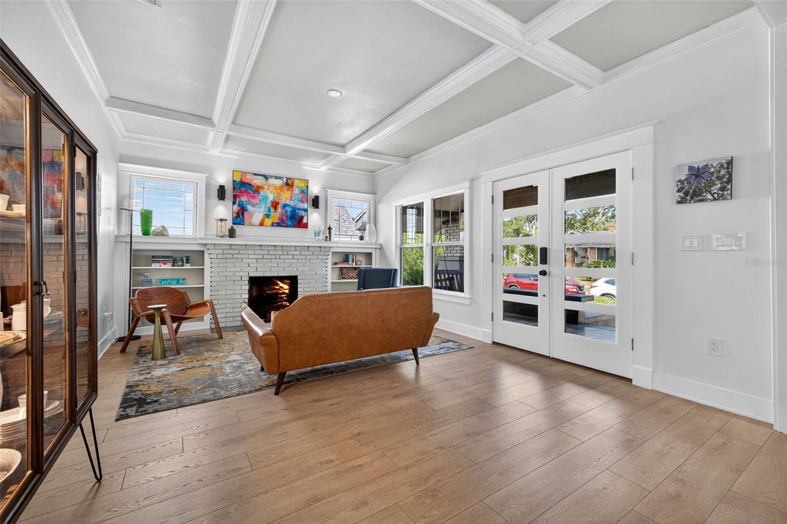 Luxury Vinyl Plank Flooring throughout