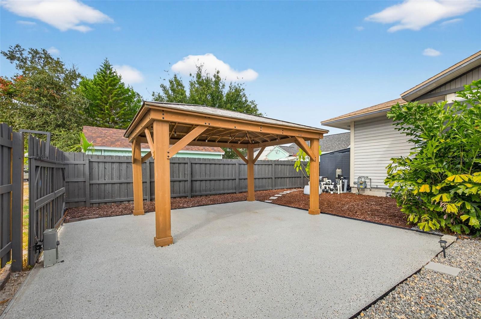 Expanded Parking Pad