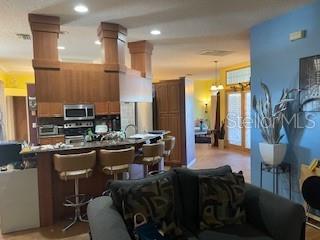 family room looking to front door