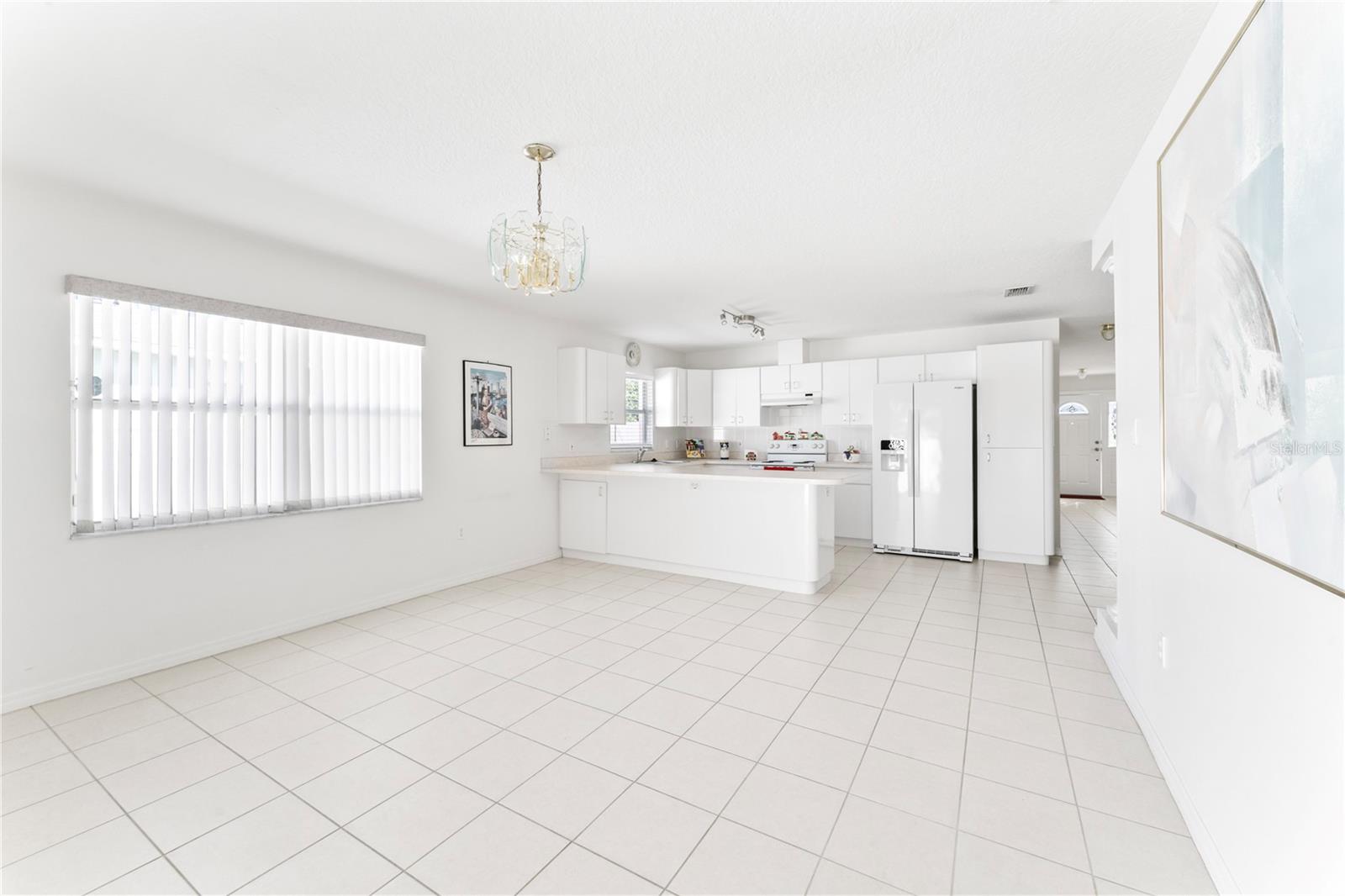 Family Room, Kitchen