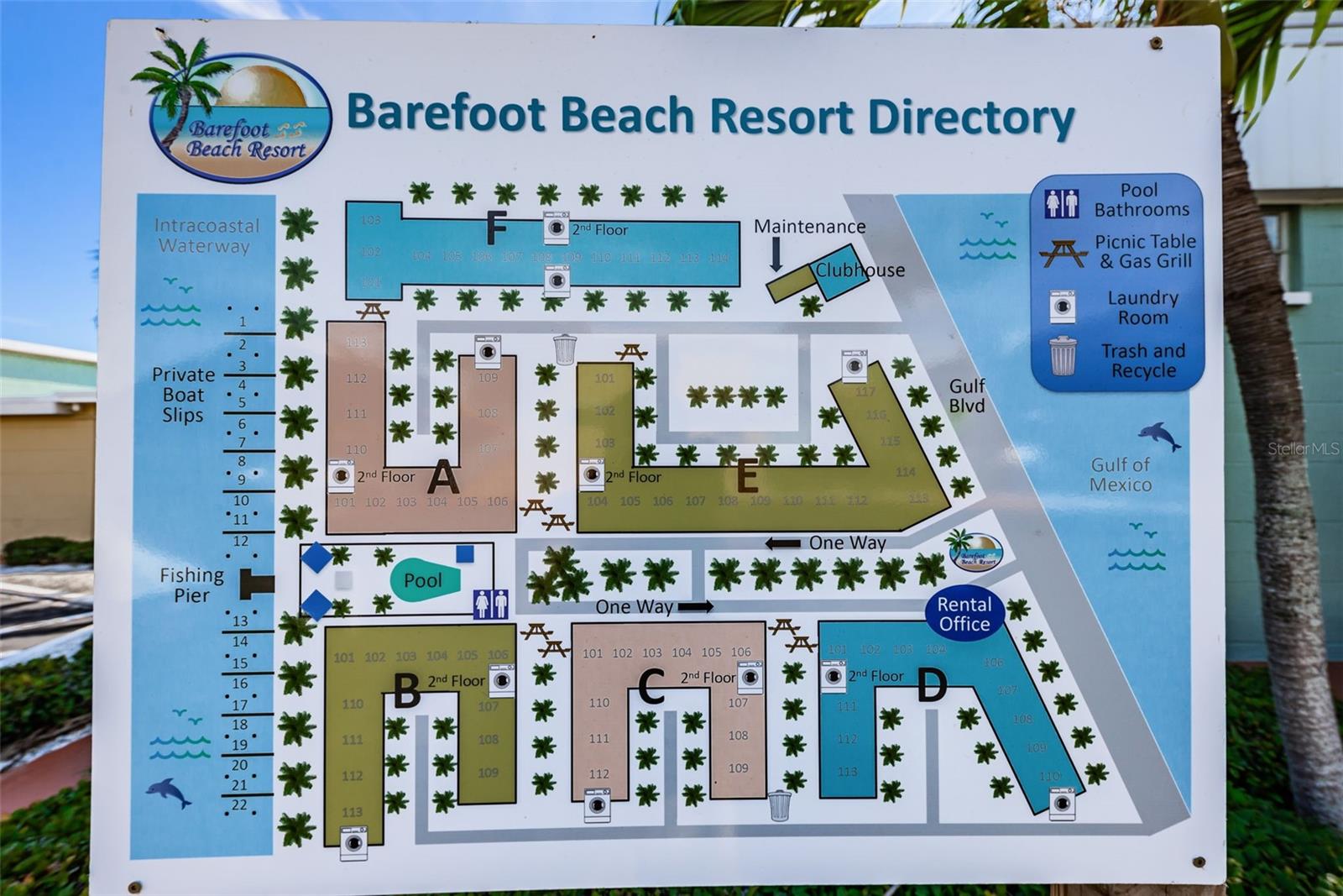 SITE MAP 19417 Gulf Blvd, Unit F207, Indian Shores, FL 33785