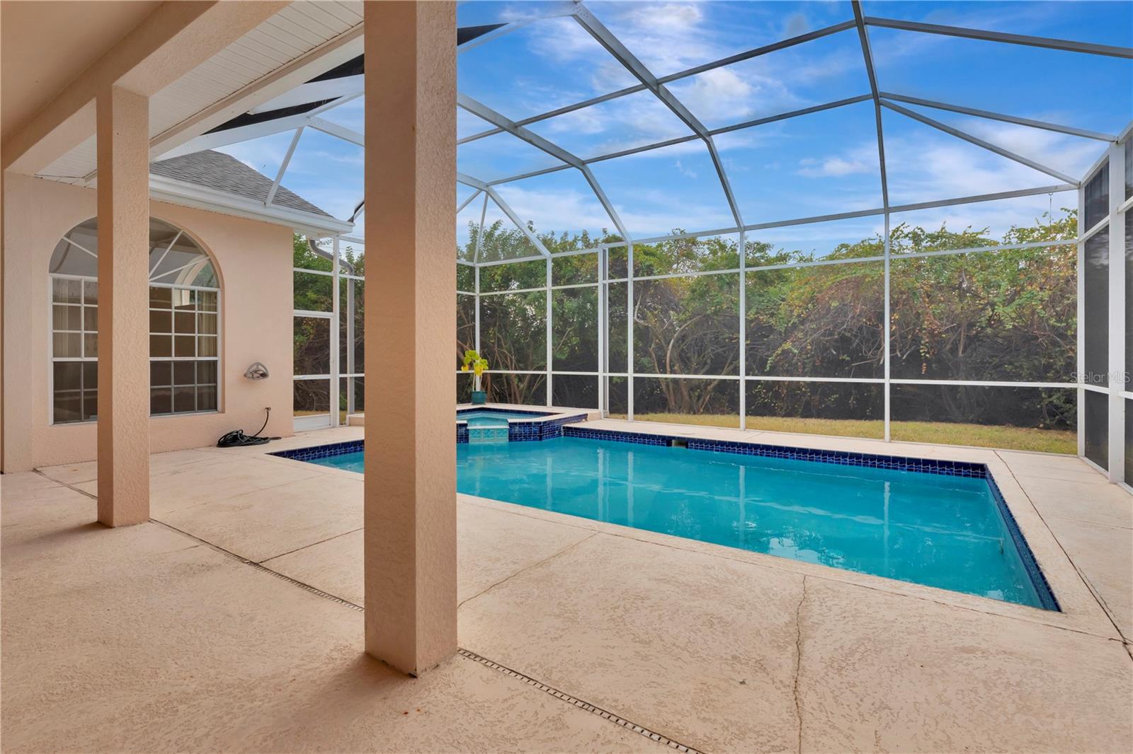 Pool and enclosure