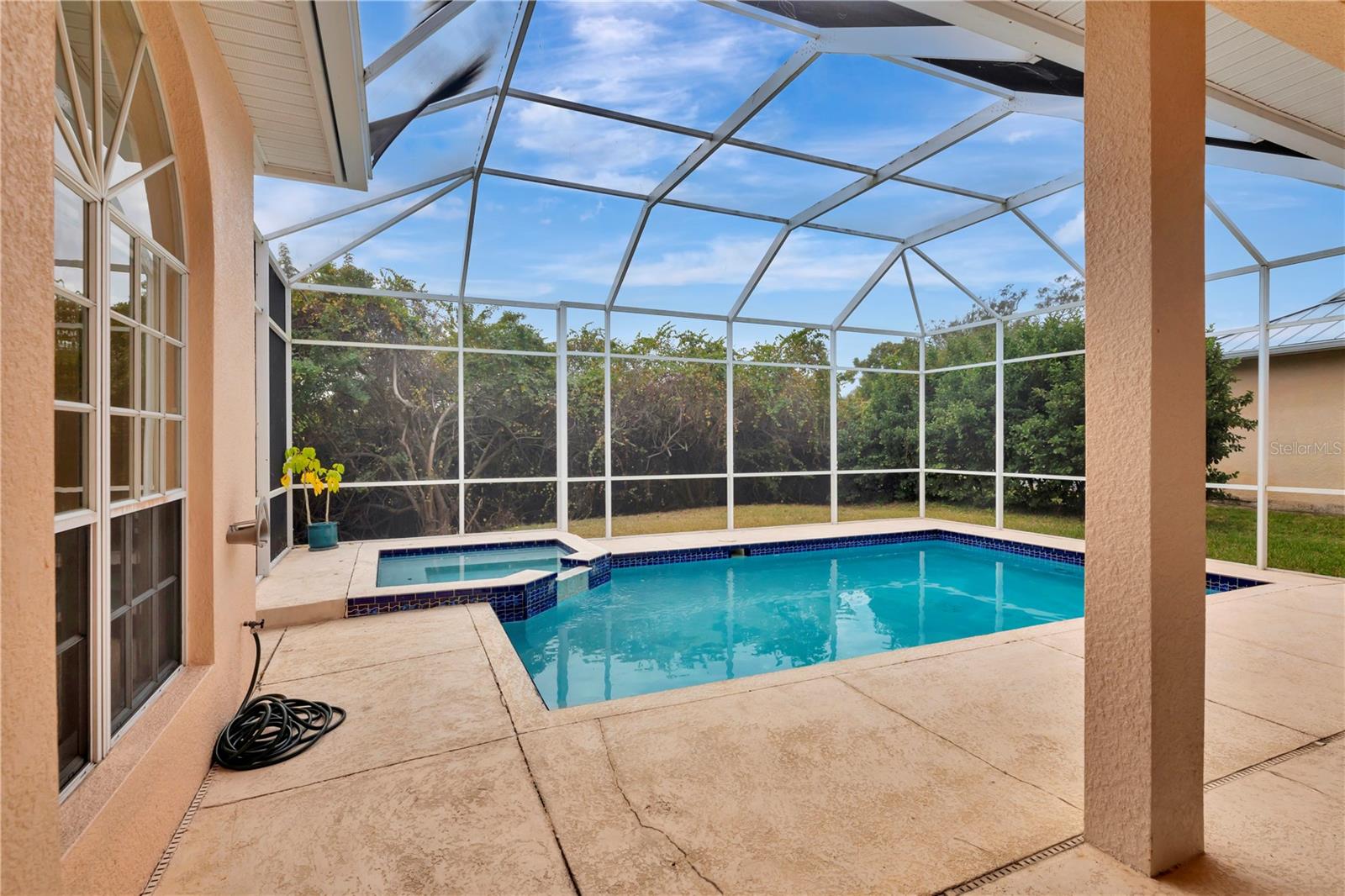 Pool and enclosure