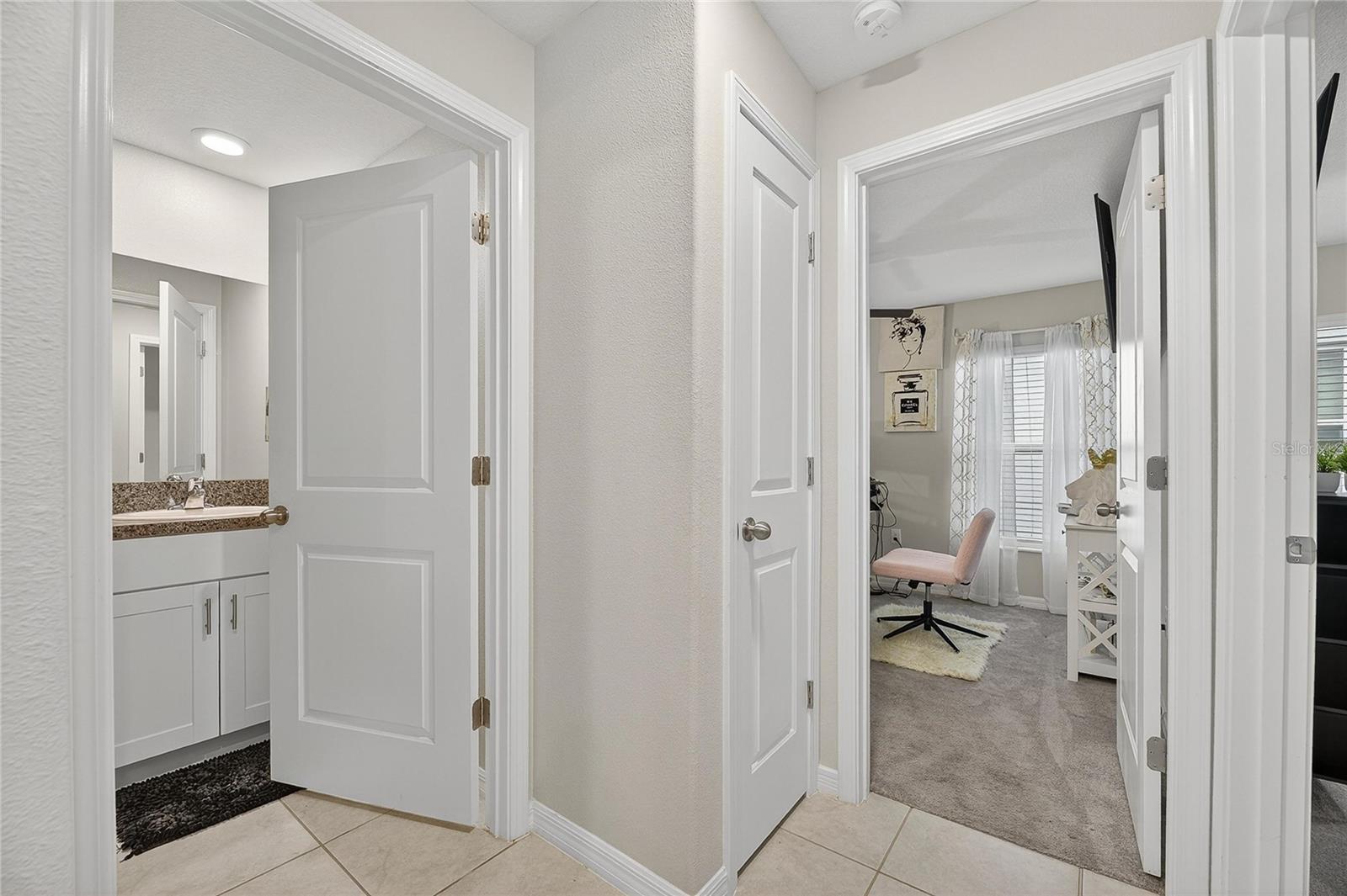 2nd and 3rd bedroom hallway