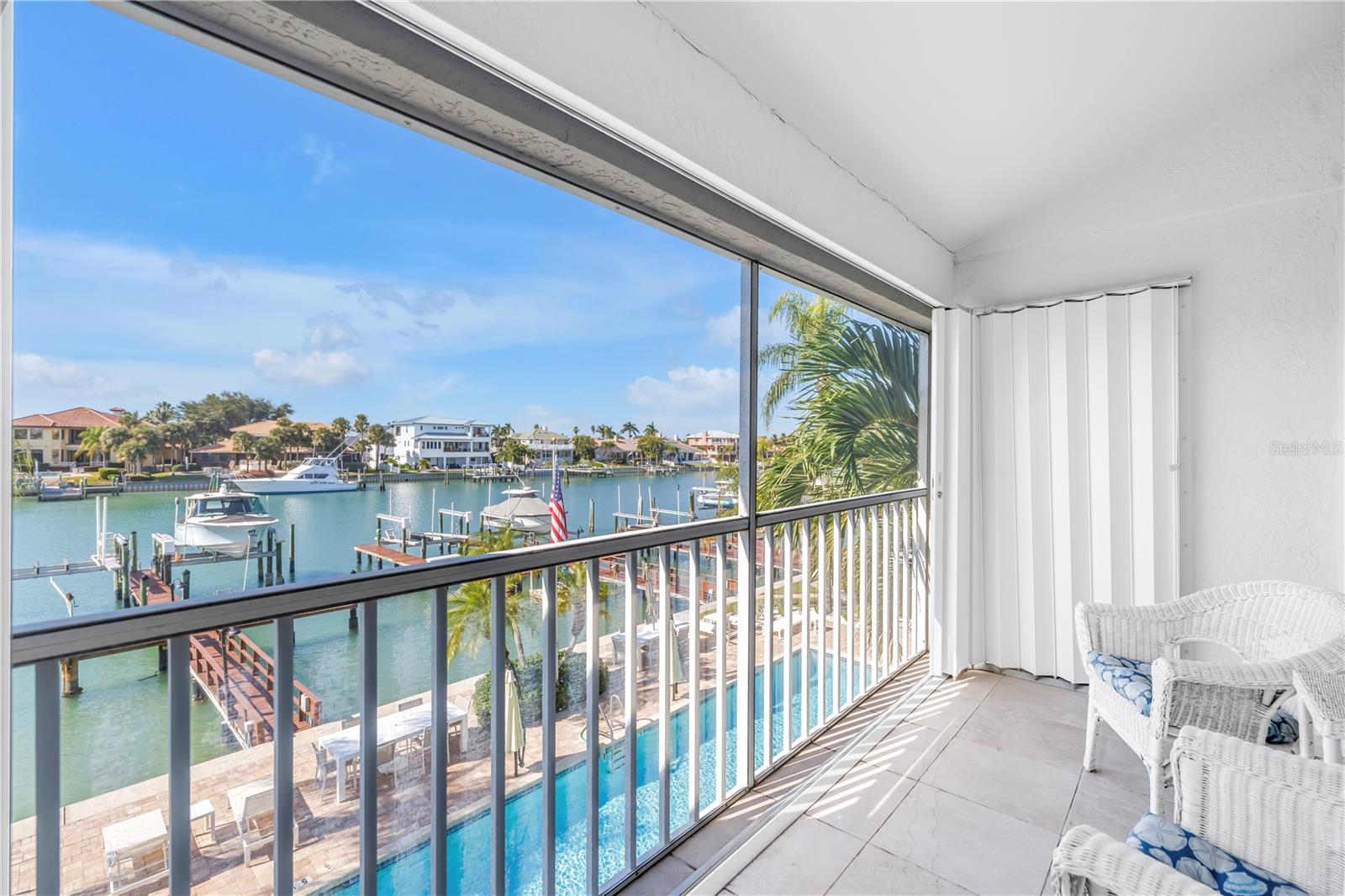 Balcony off primary bedroom
