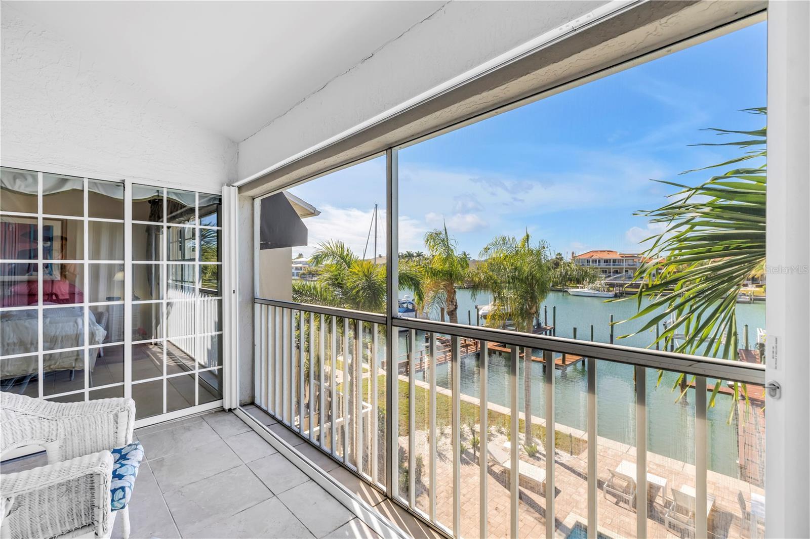 Balcony off primary bedroom