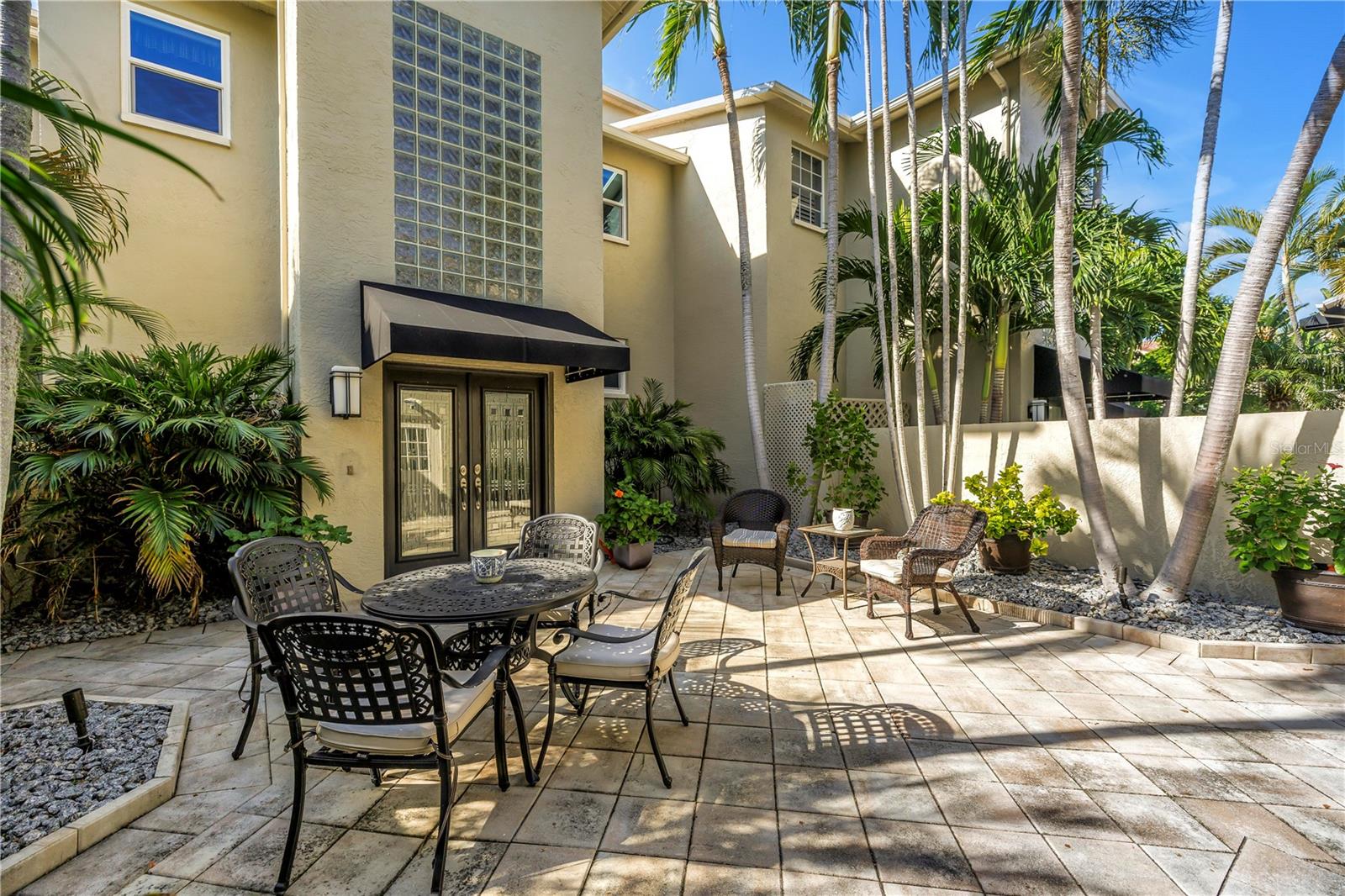 Grand Courtyard perfect for outdoor entertaining