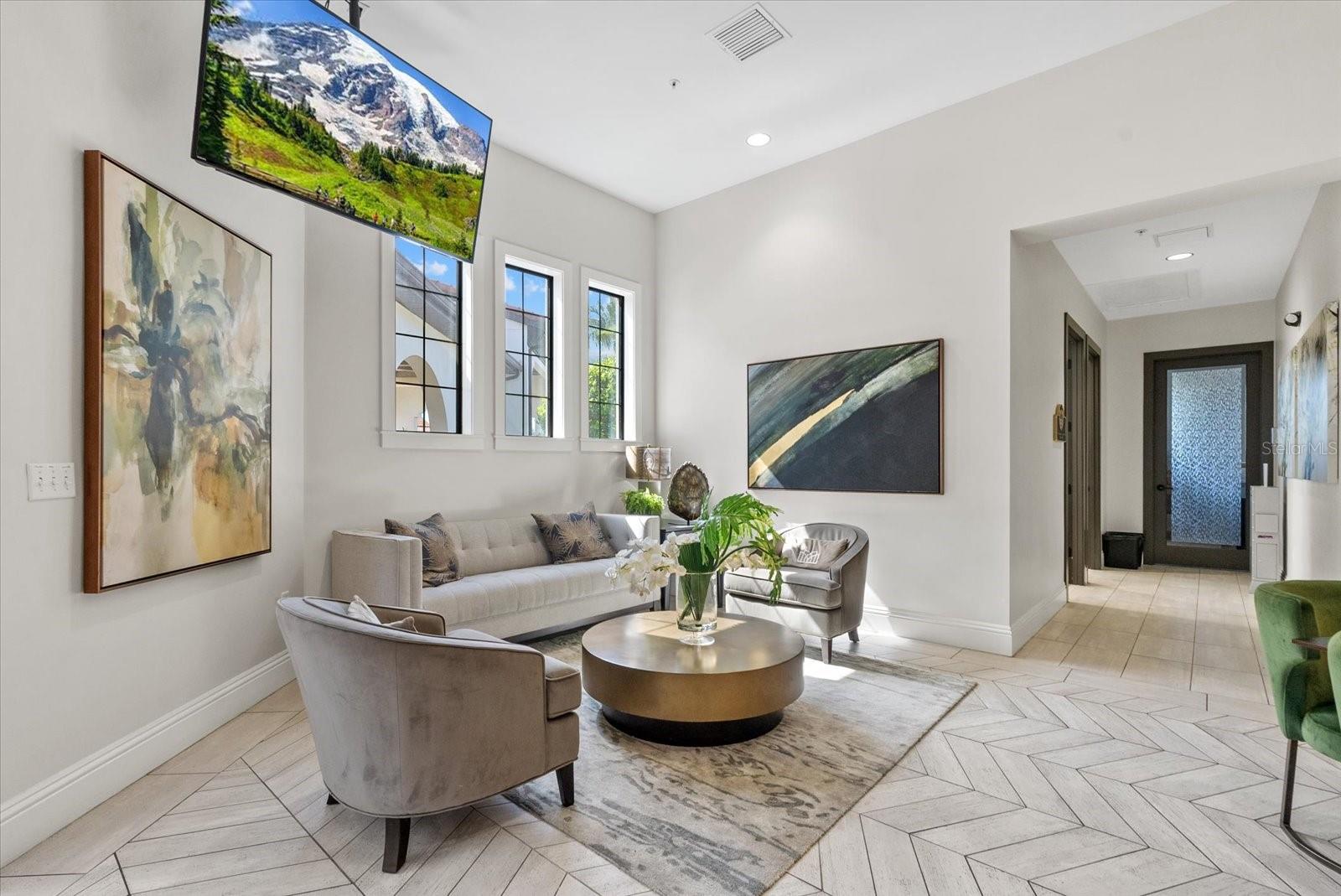 Clubhouse Sitting Area