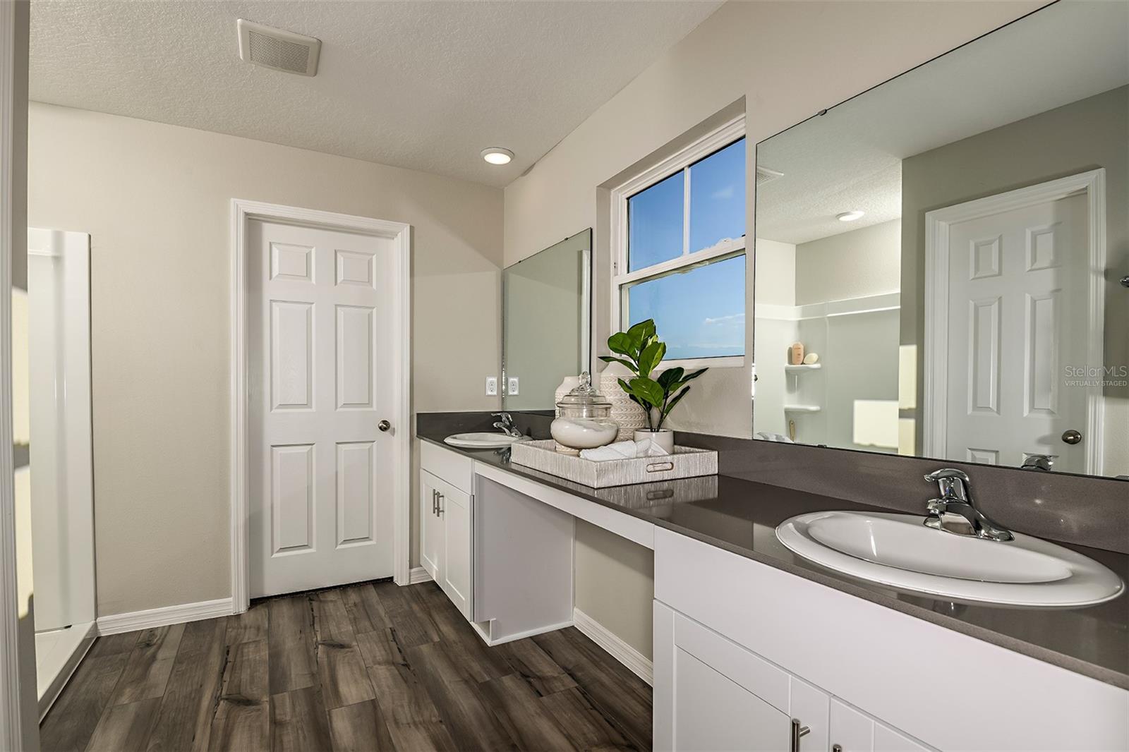 virtually staged/model home