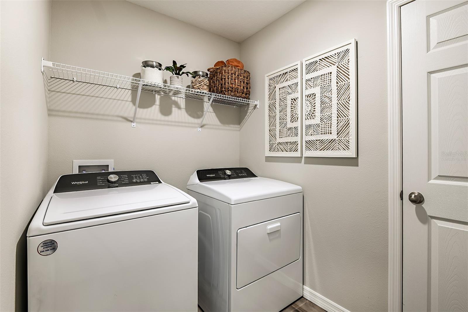 virtually staged/model home