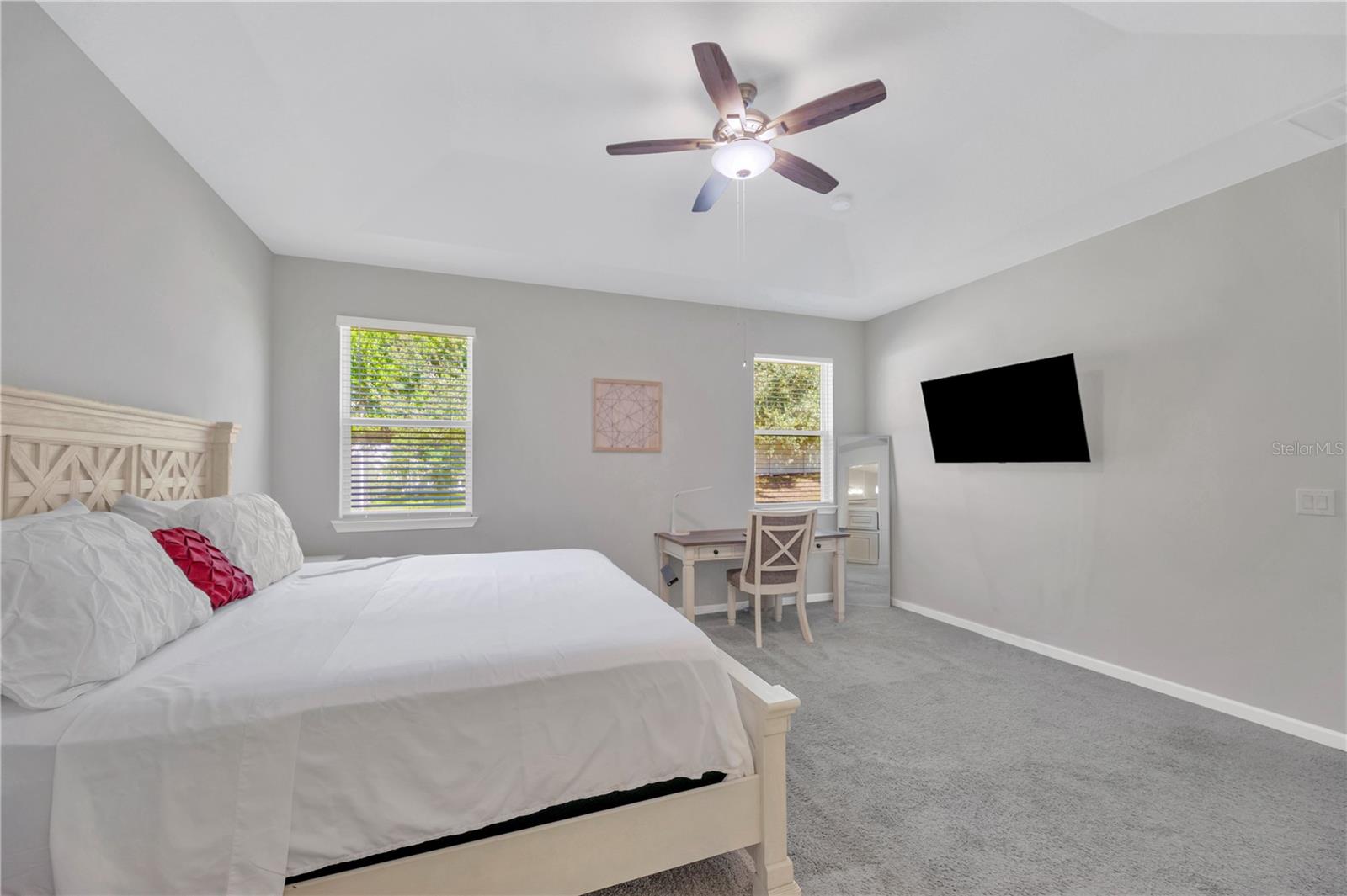 Primary bedroom view 1