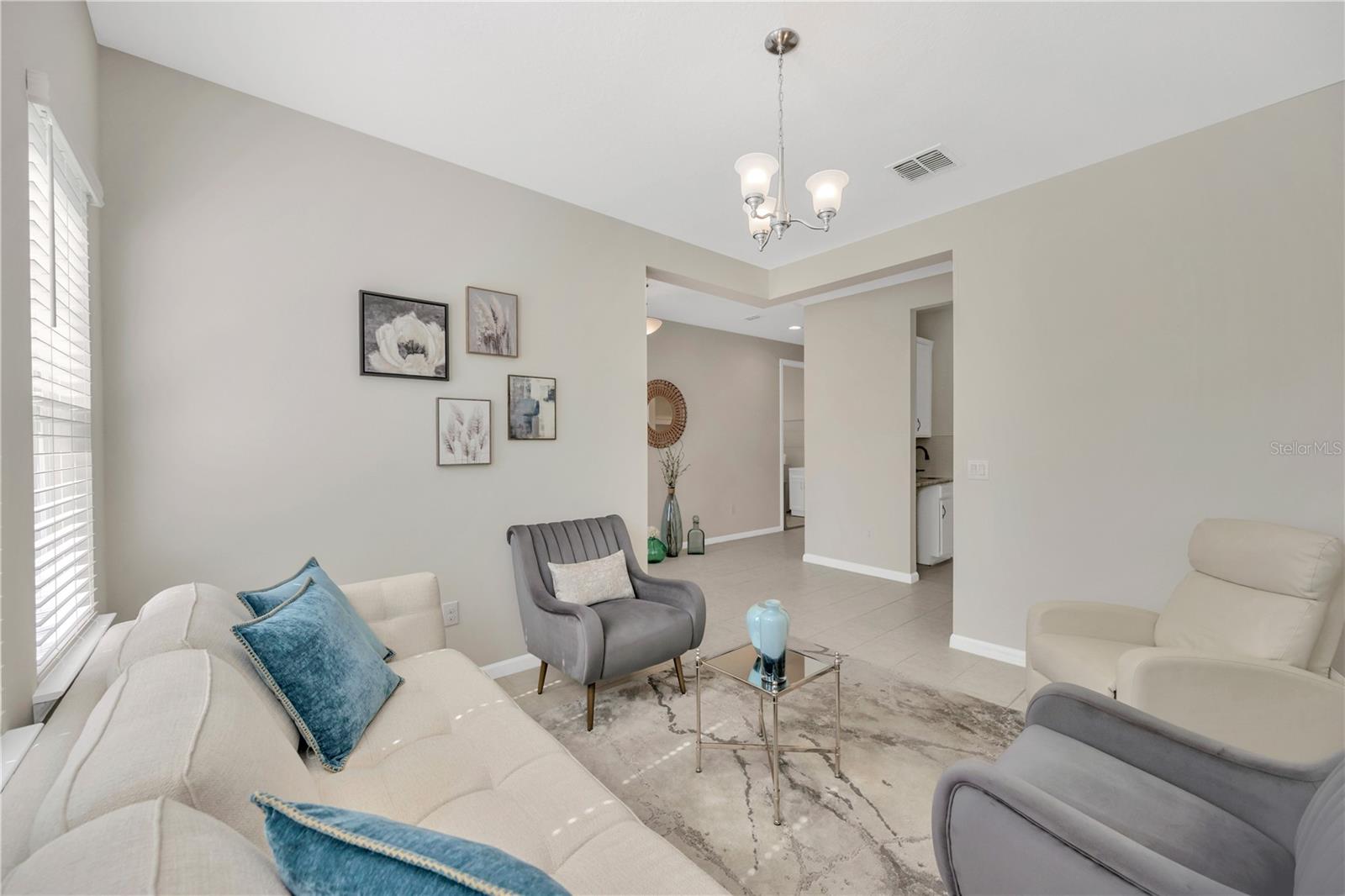 Front room office or den option view 3