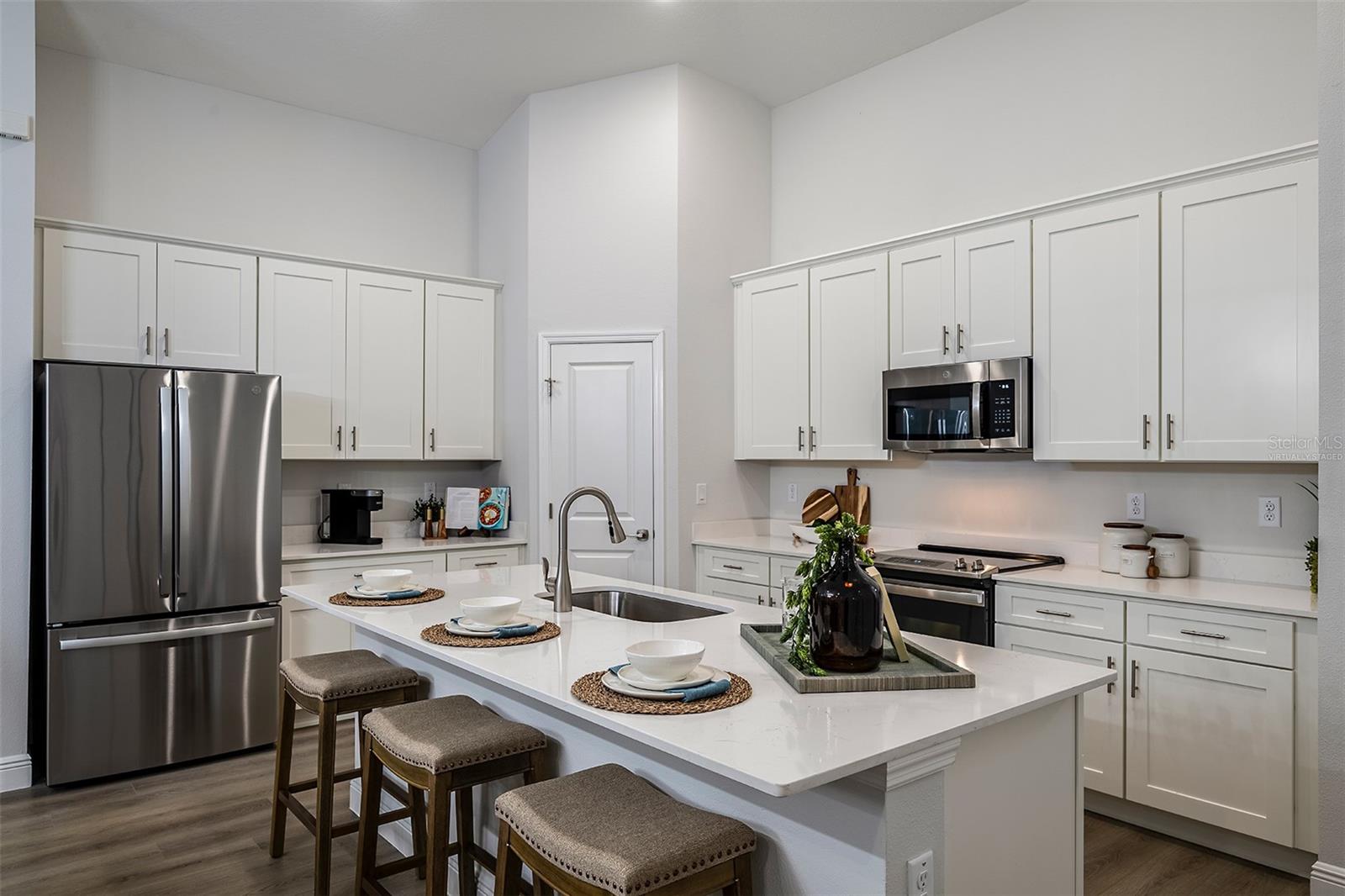 virtually staged/model home