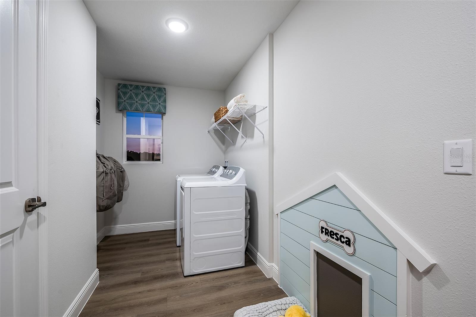 virtually staged/model home