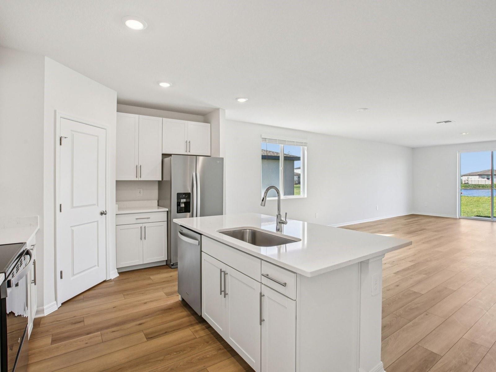 Interior photos are not of the actual home but are photos of the builder home with the same floorplan with similar interior finishes and features.