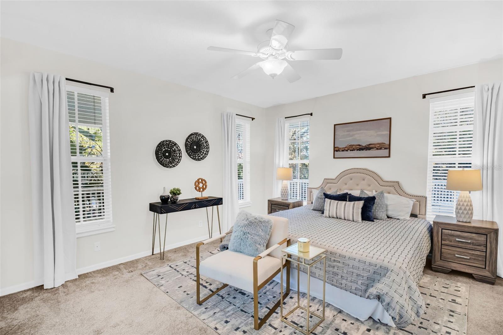 The master suite is a true oasis~