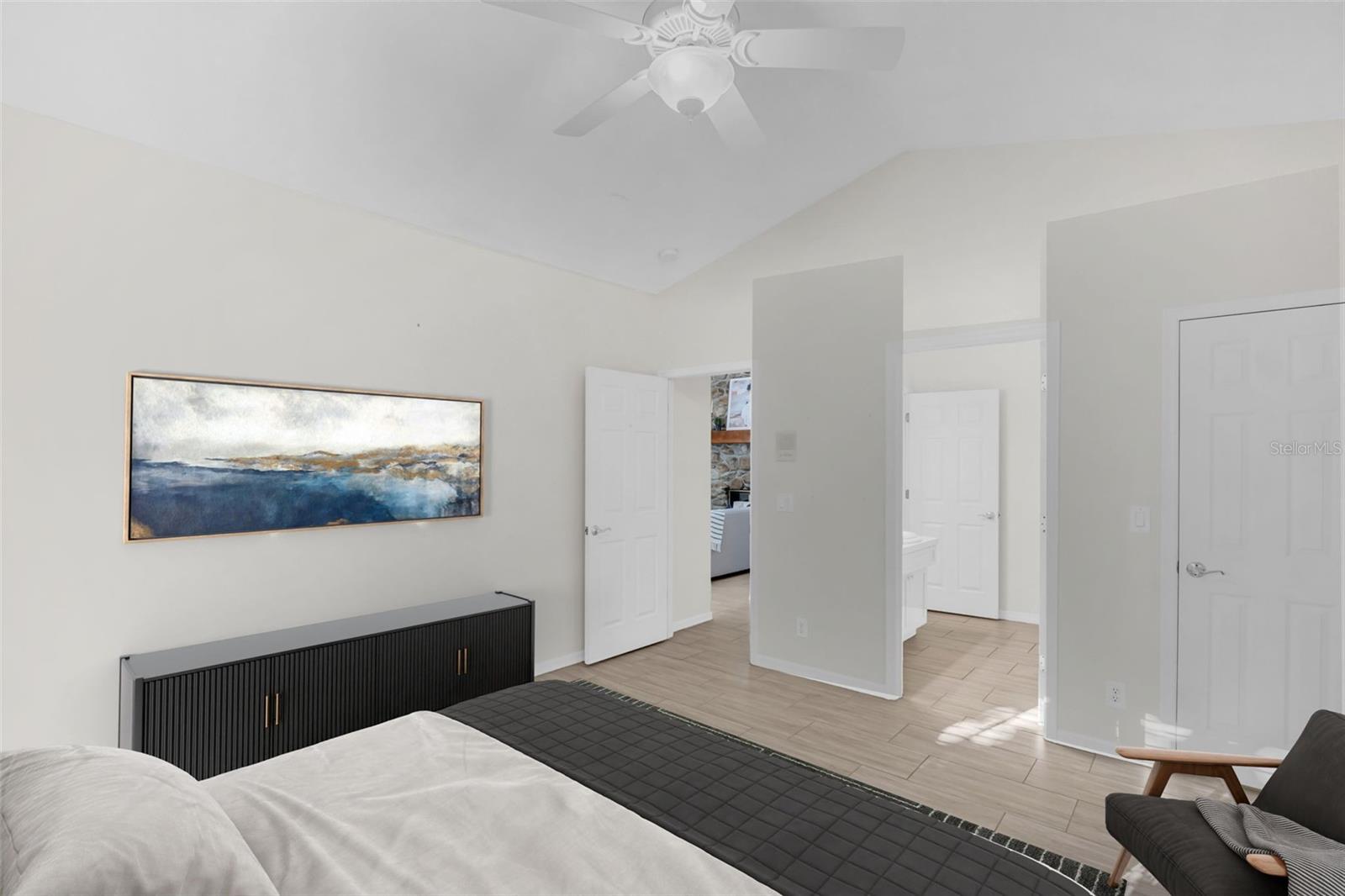 Bedroom #3 can also be an additional master with a walk-in closet and private en-suite bath~