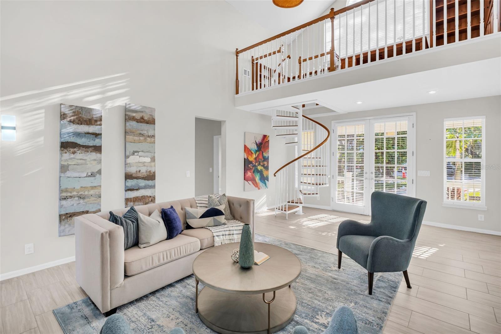 Perfectly designed 3-way split floor plan with 2 additional bedrooms on either side of the front entry~