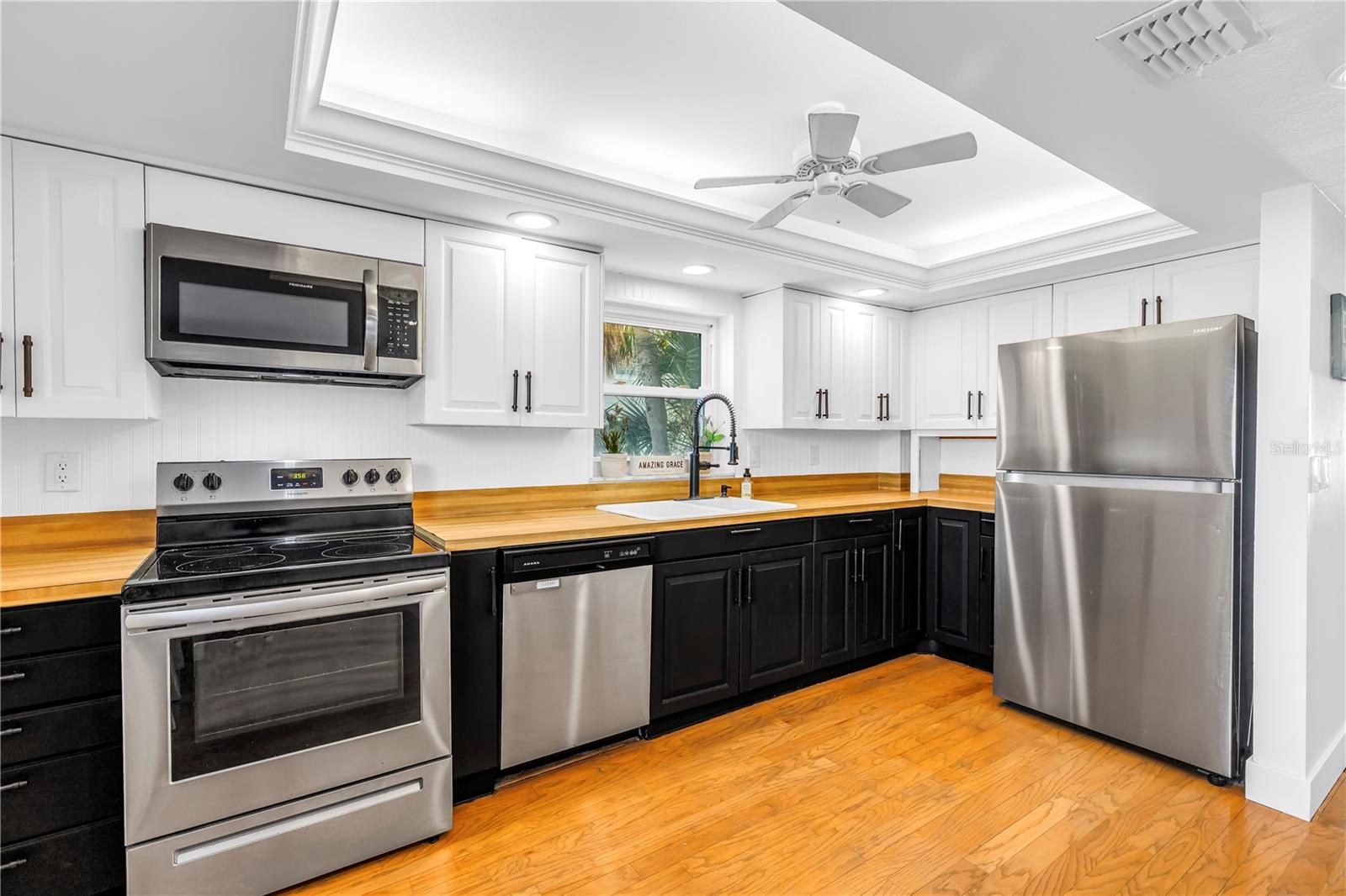 Stainless steel appliances