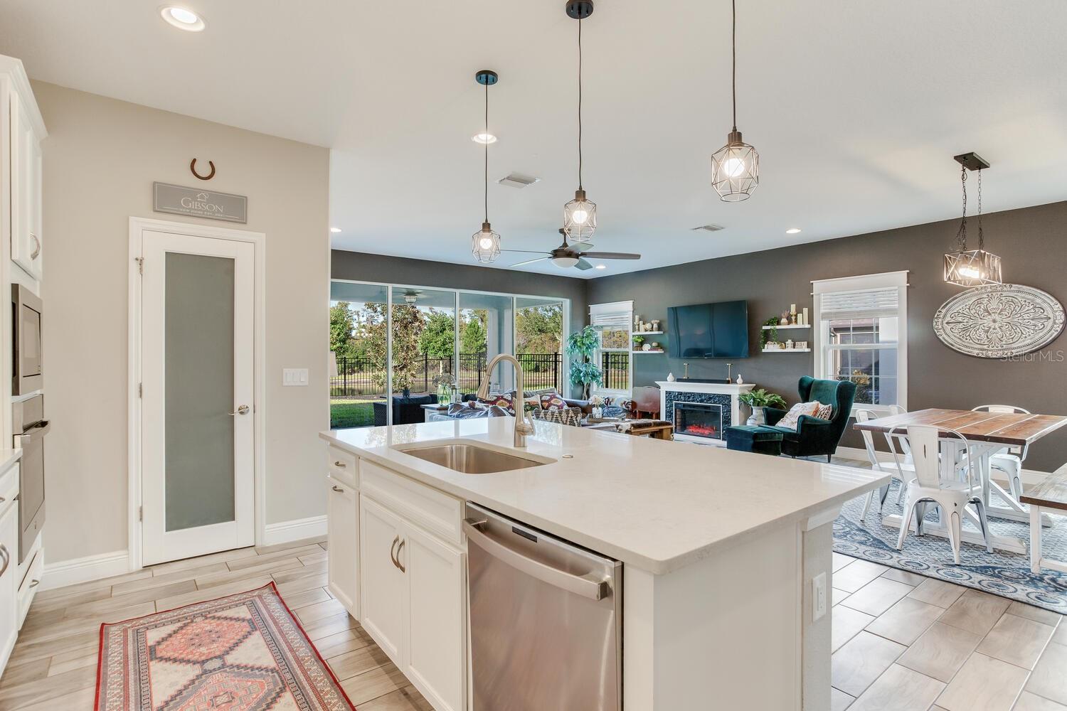 Kitchen / Conservation View