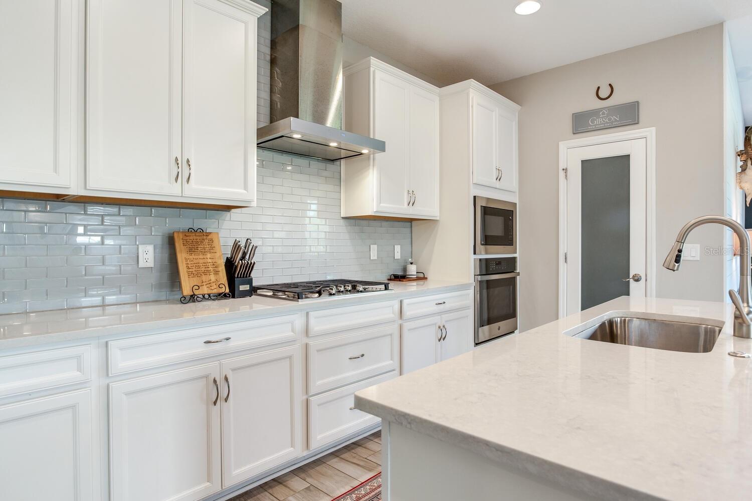 Kitchen / Gas Cooktop with Vent Hood