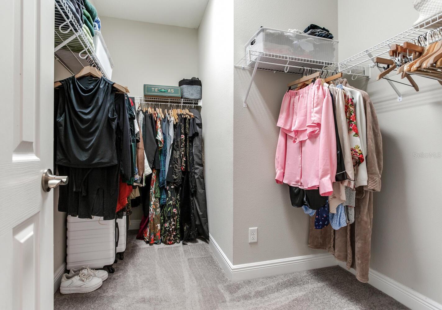 Larger Primary Closet