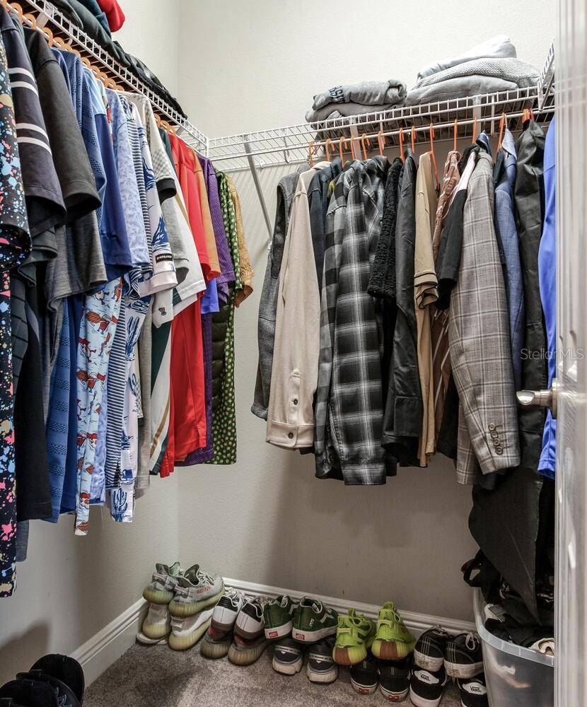 Smaller Primary Closet