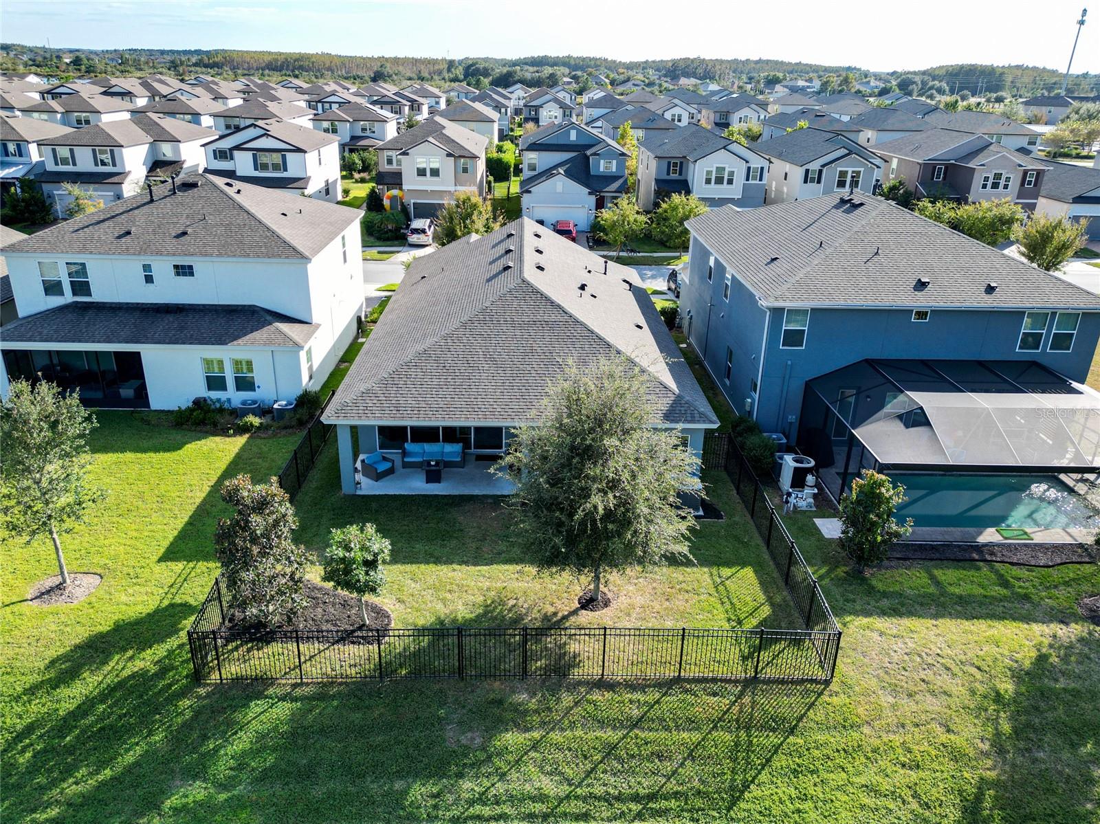 Backyard Aerial View