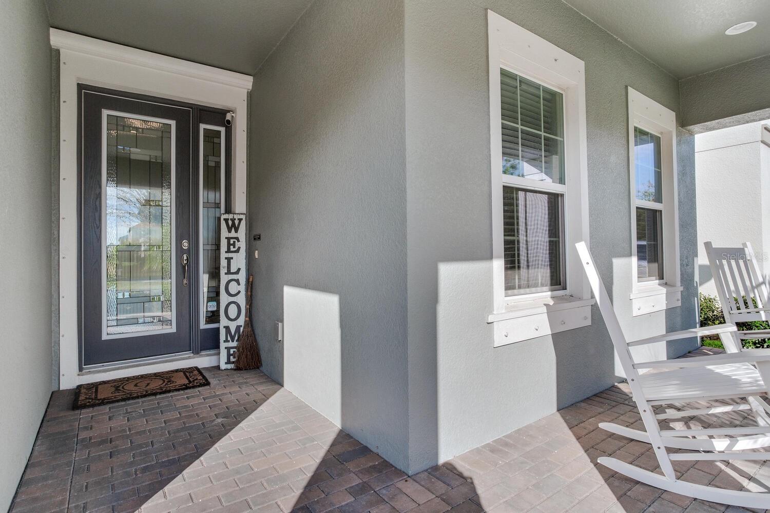 Front Door / Covered Patio