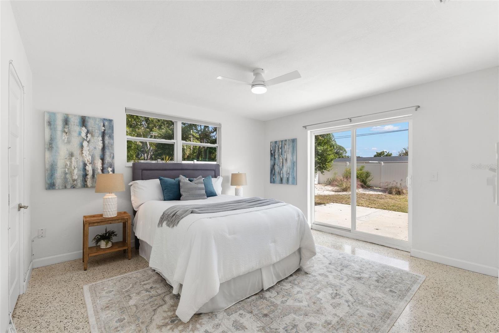 Primary bathroom. Large enough for king size bed.