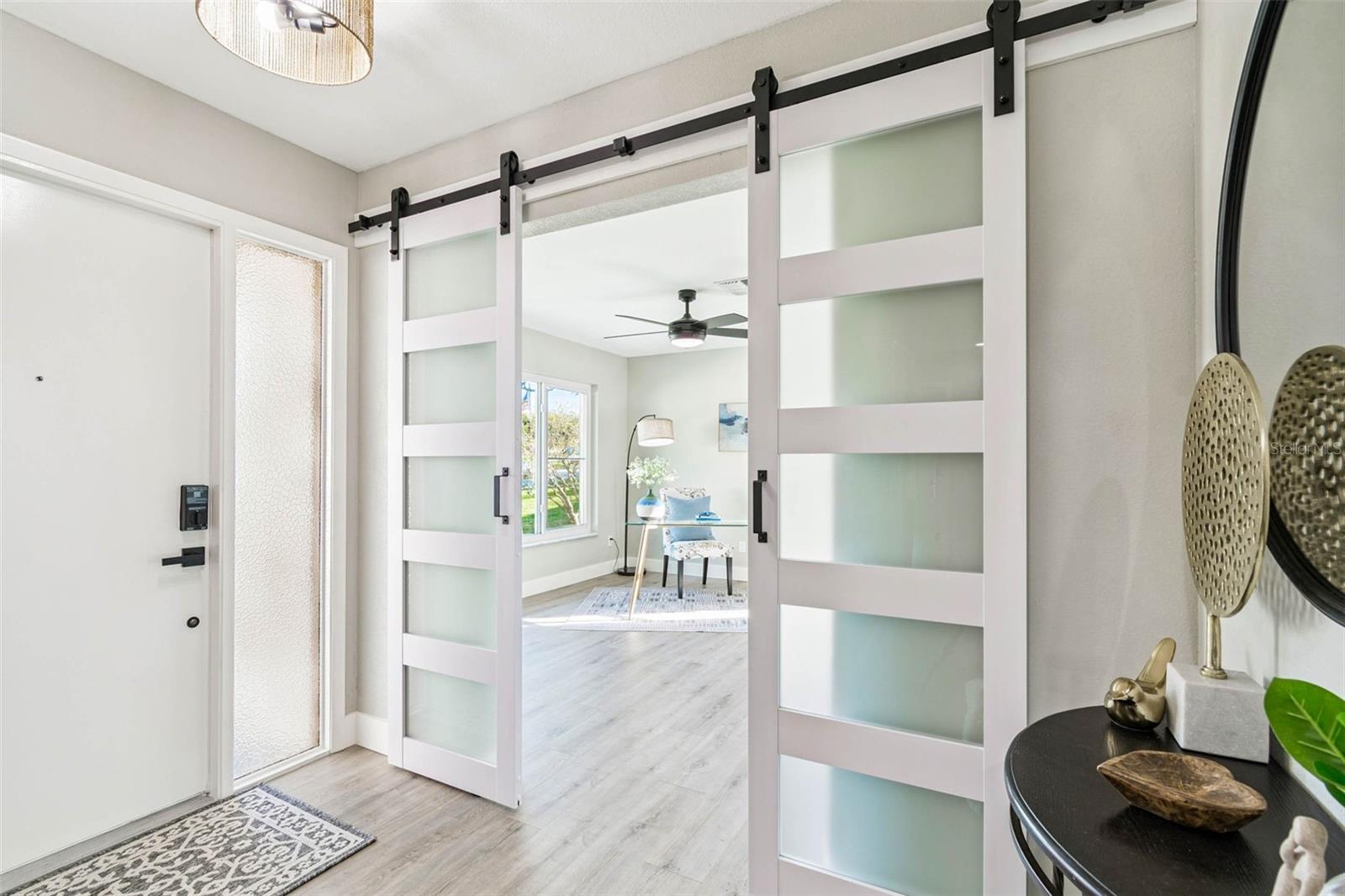 Gorgeous sliding doors