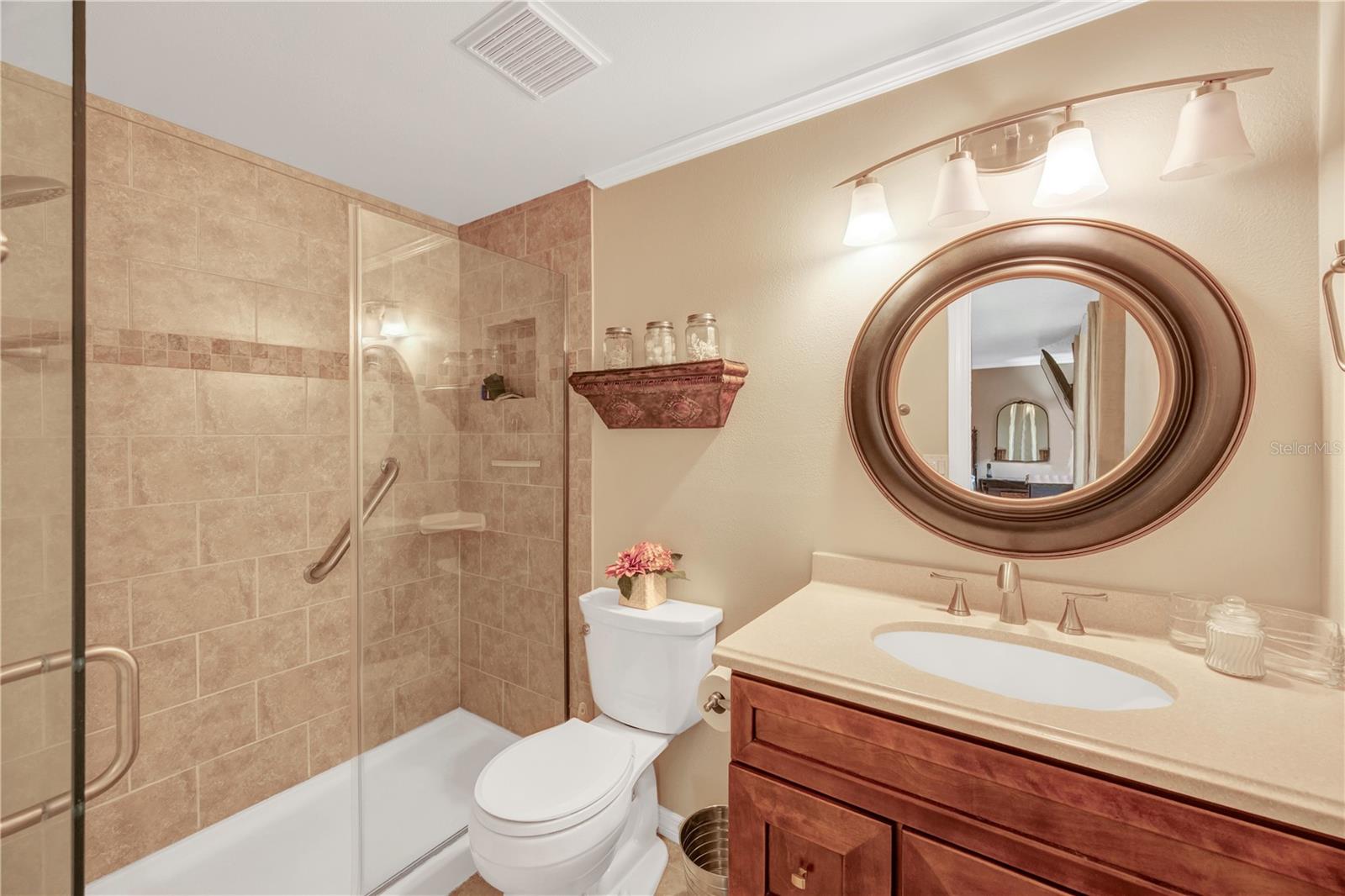 Upstairs - Primary Ensuite with Walk-in Shower