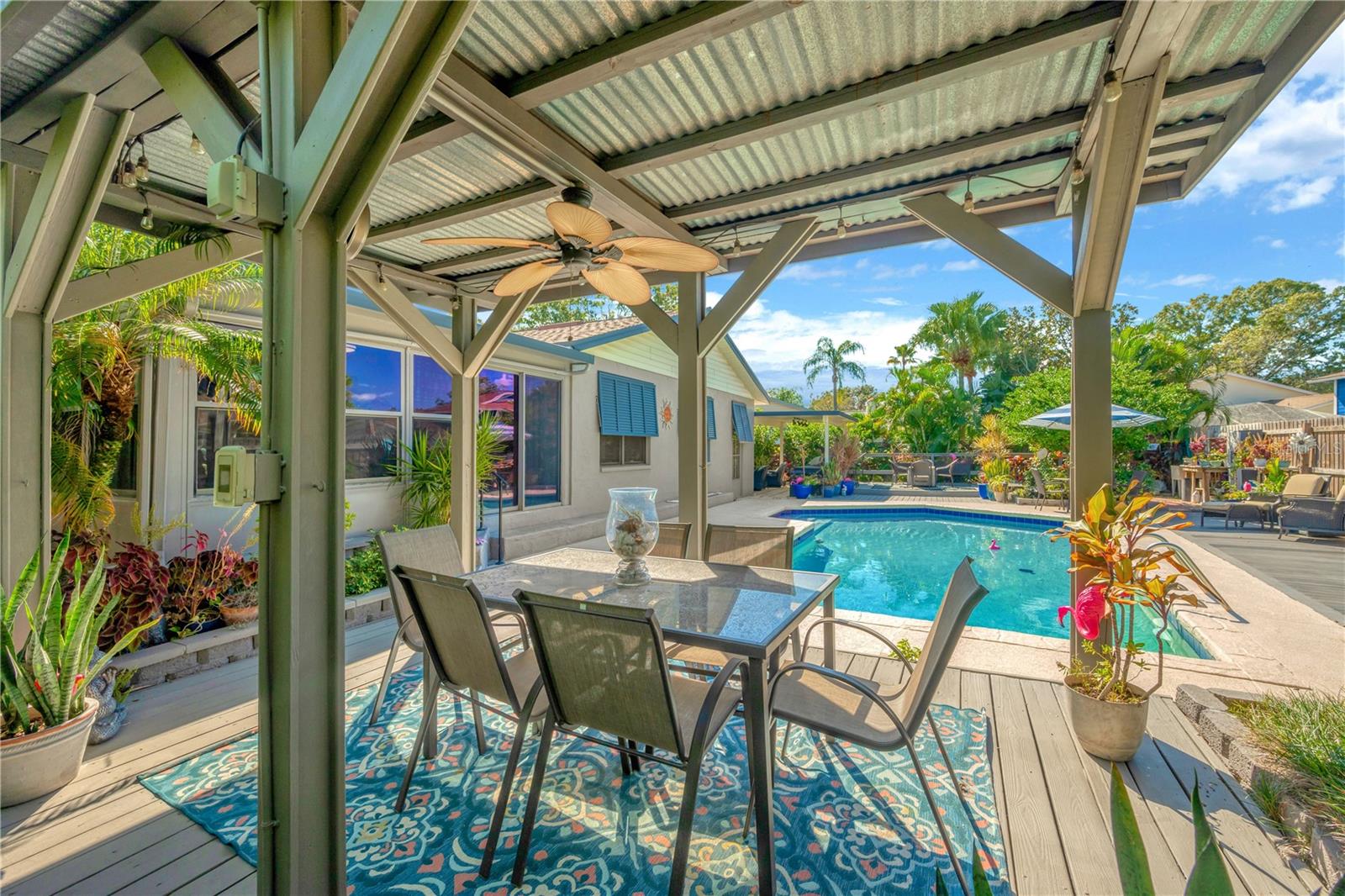 Backyard Oasis with Cabana