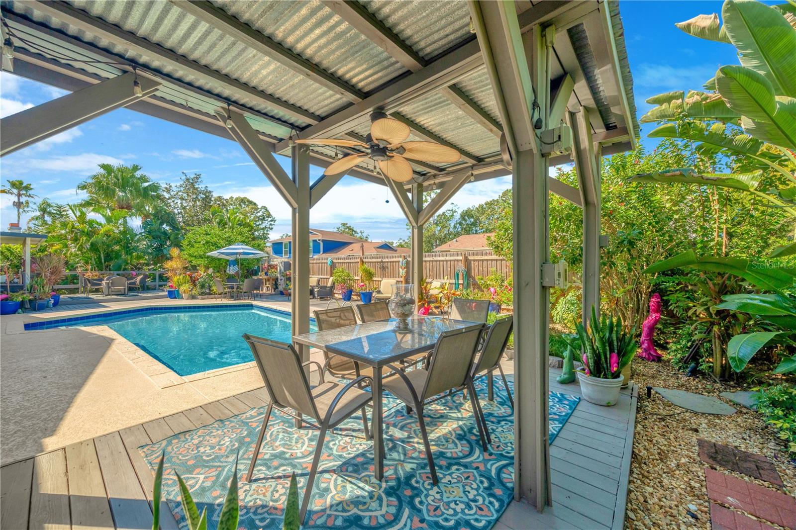 Backyard Oasis with Cabana