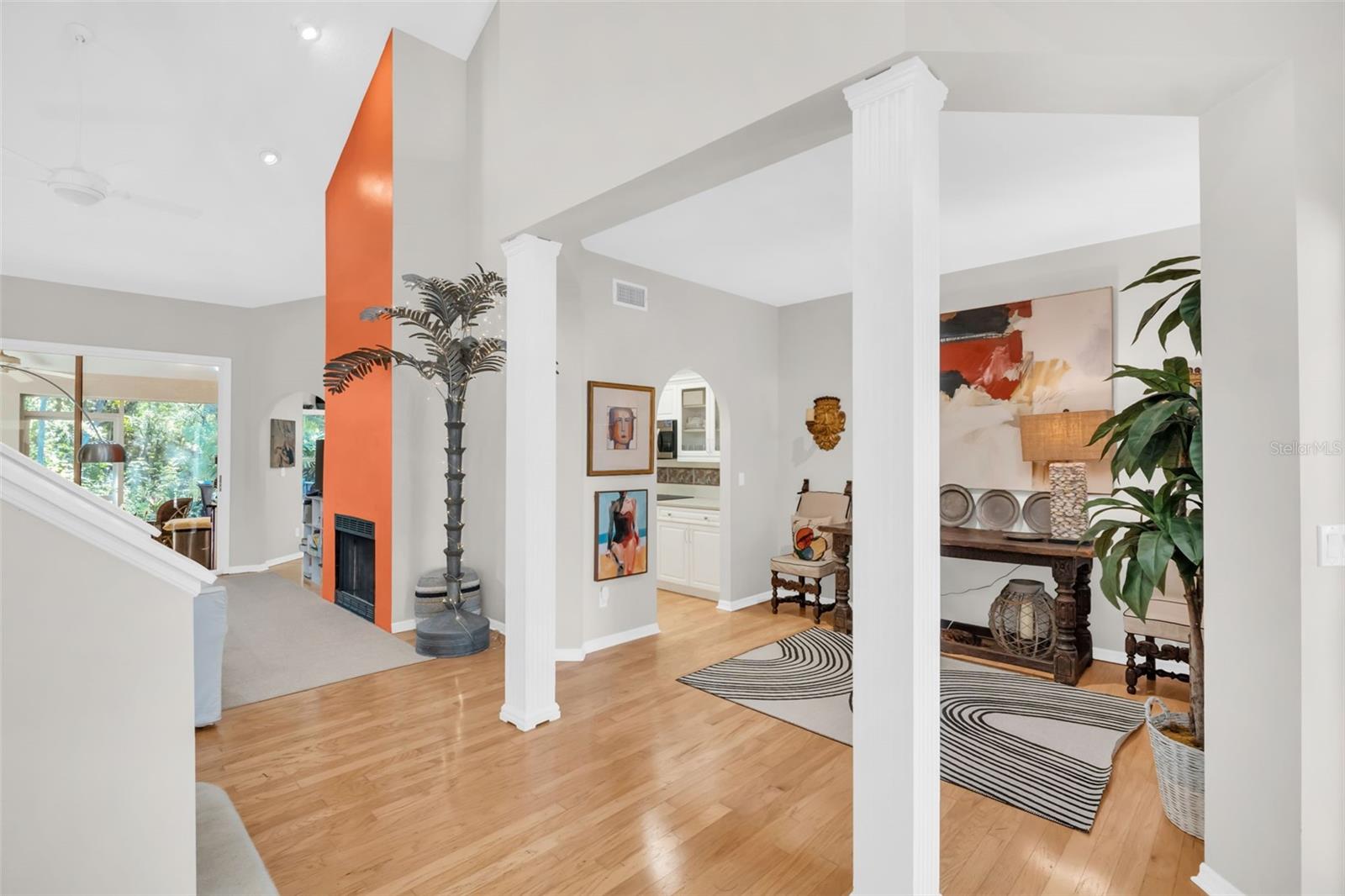 Dining Room and 2 Story Entryway