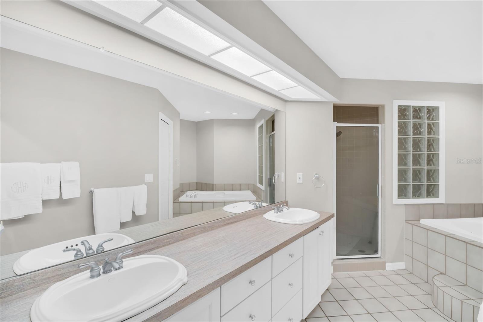 Spacious Primary Bath