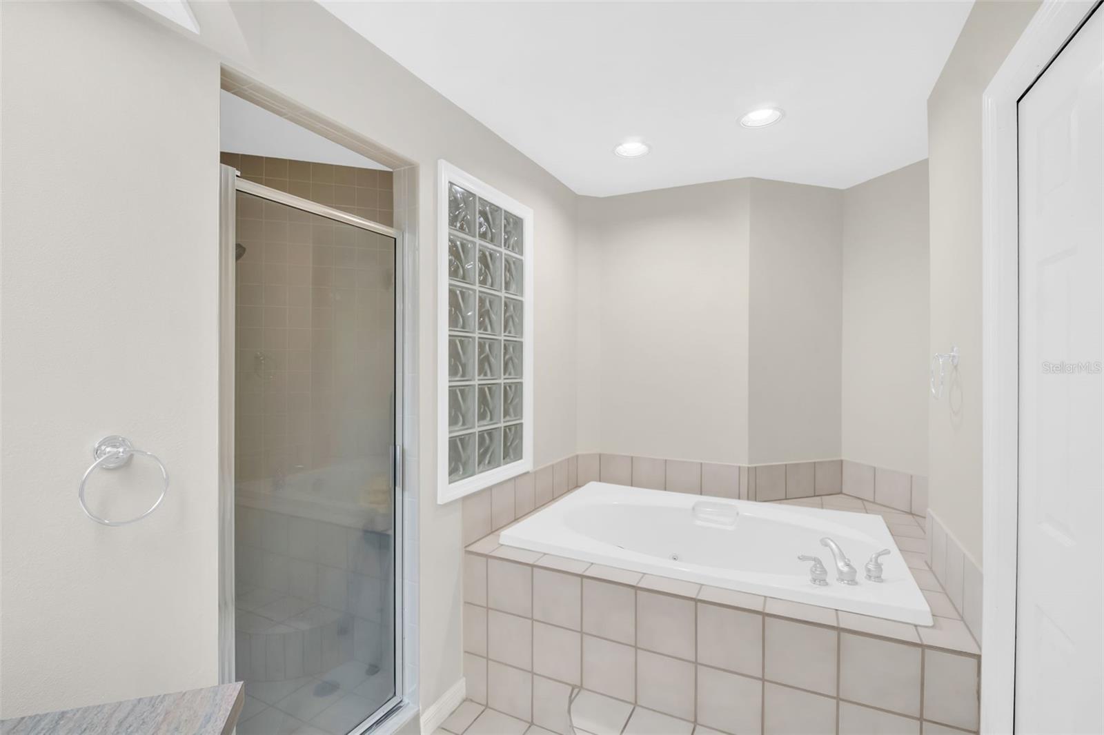 Tub and Walk-In Shower