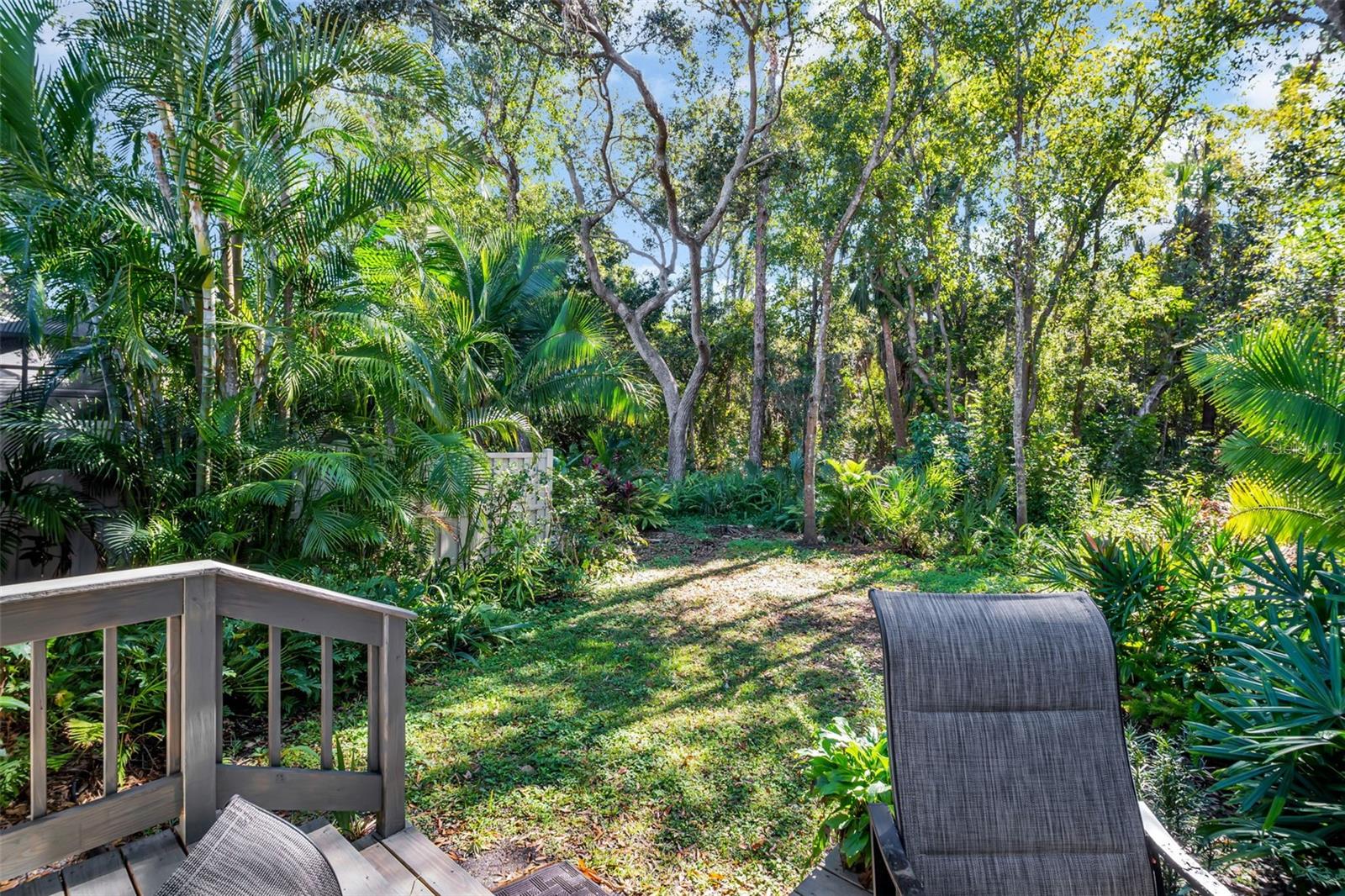 Private Oasis Backyard Deck