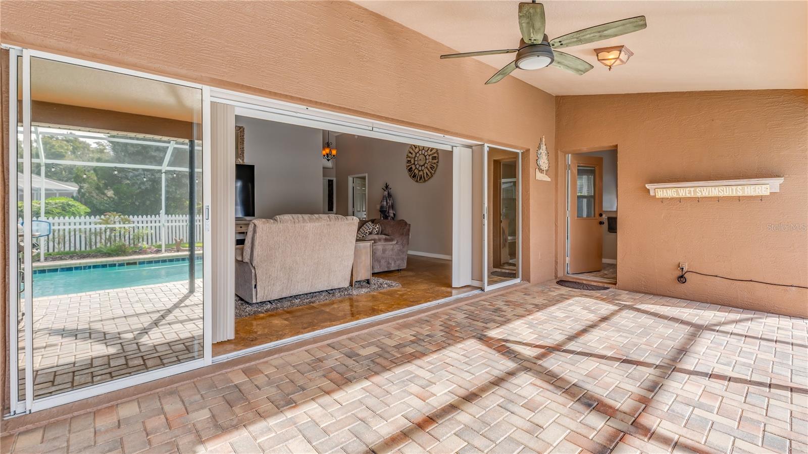 ACCESS TO POOL FROM MASTER BATH