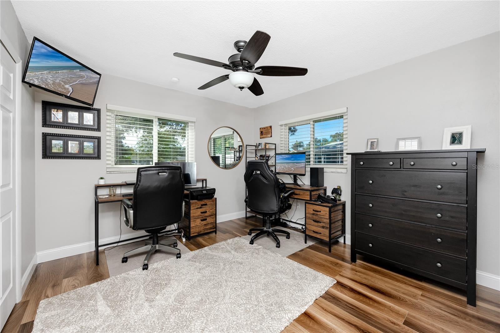 Office and spare bedroom