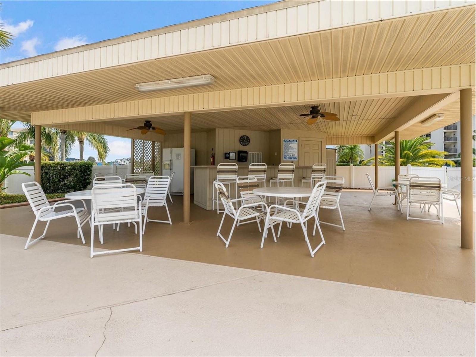 Clubhouse Pool Bar Area