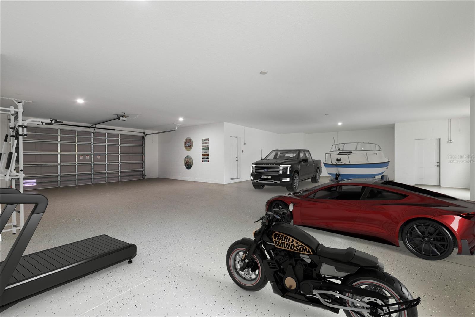 This photo is virtually staged.