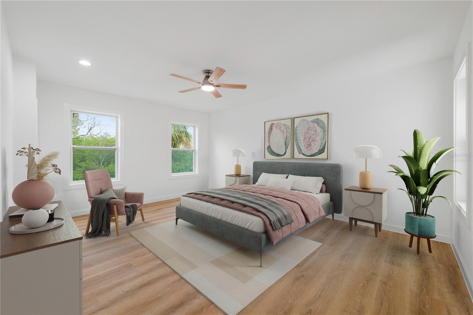 This photo is virtually staged.