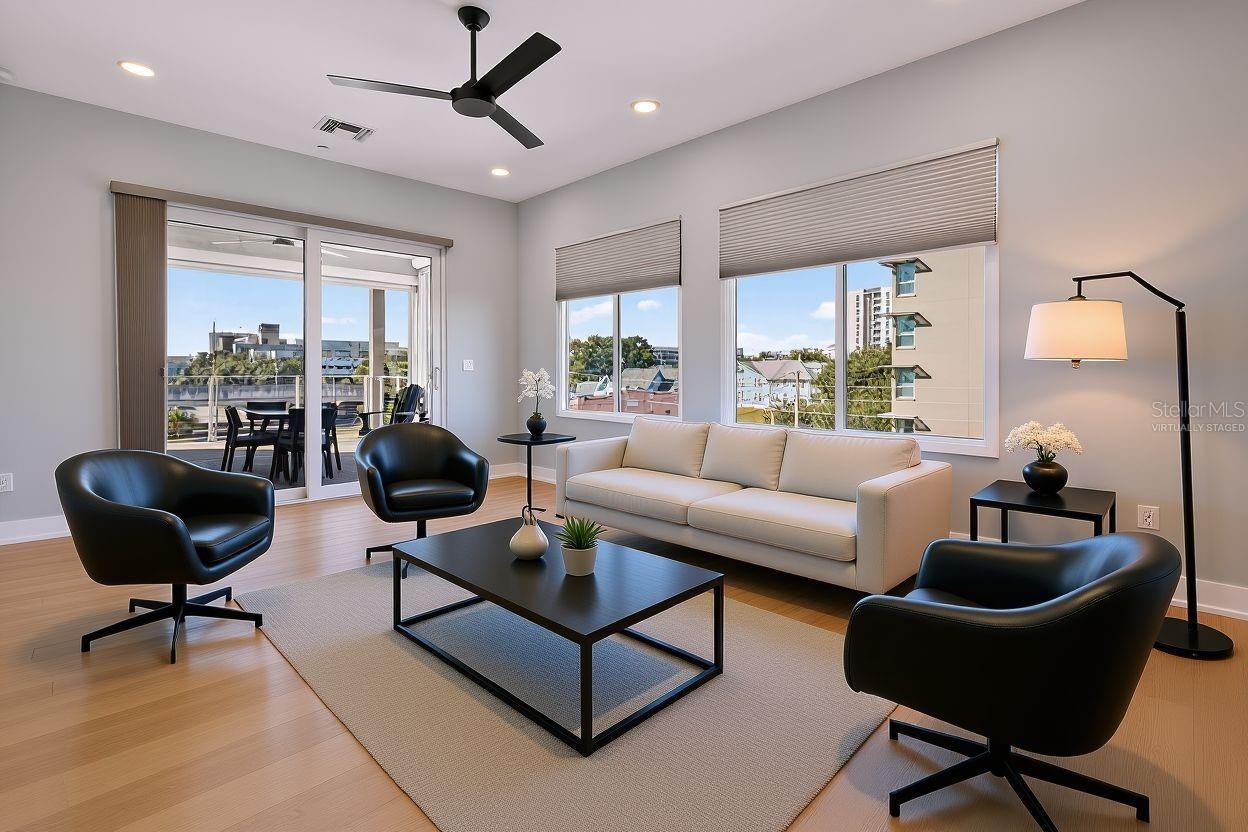 Bonus Living Room Virtually Staged