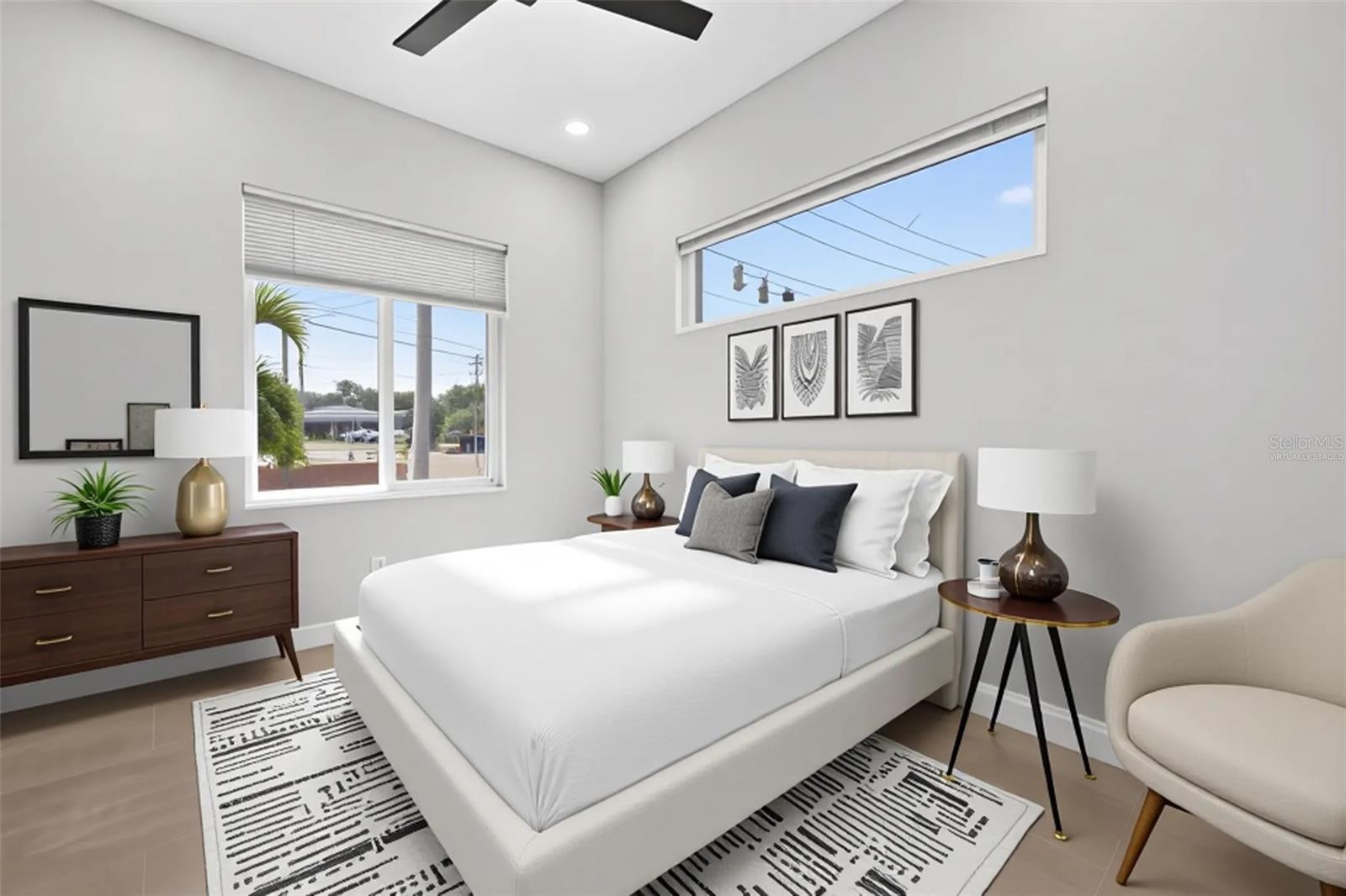 Bedroom One-Virtually Staged