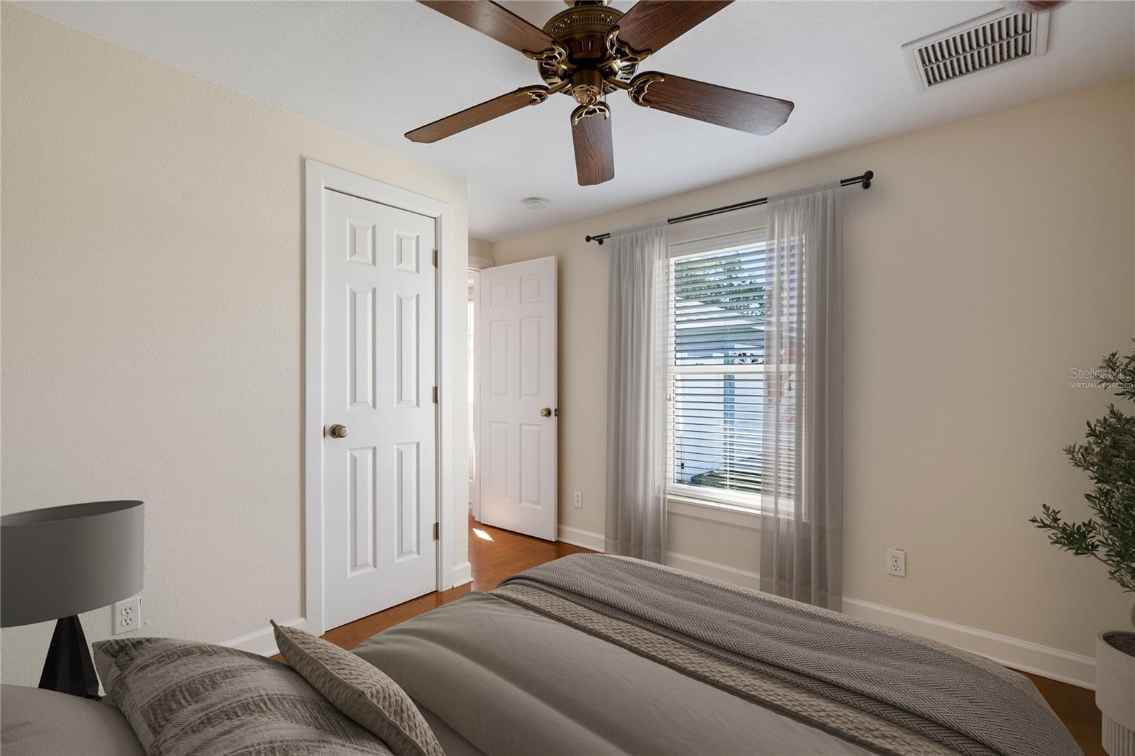 Virtually staged bedroom suite #2