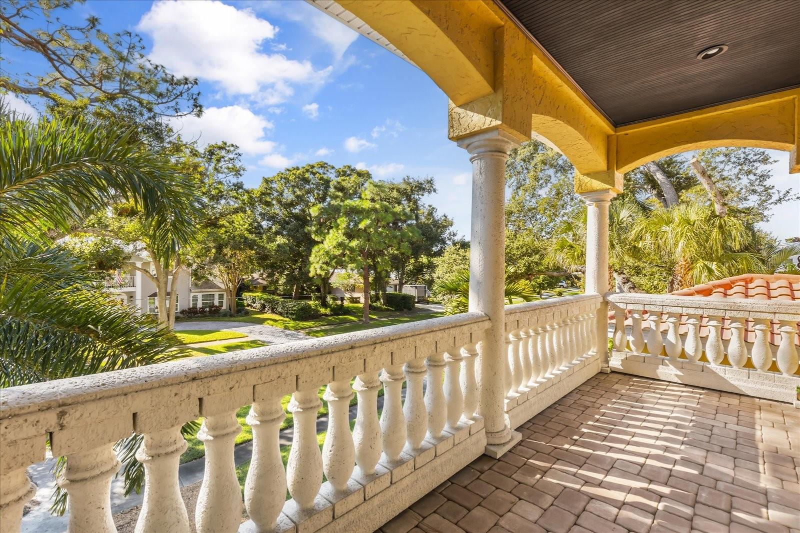 Balcony, Front of Home